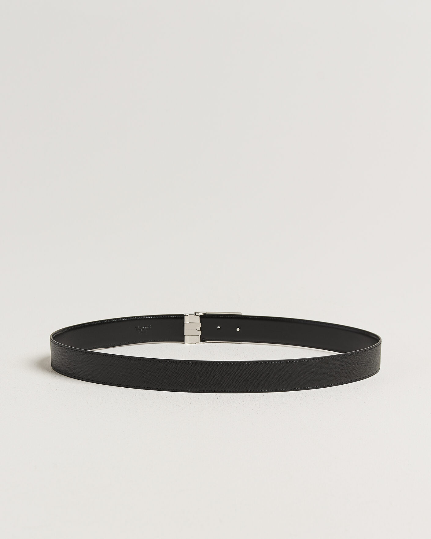 Heren | Riemen | Montblanc | 35mm Reversible Sartorial/Calf Logo Belt Black
