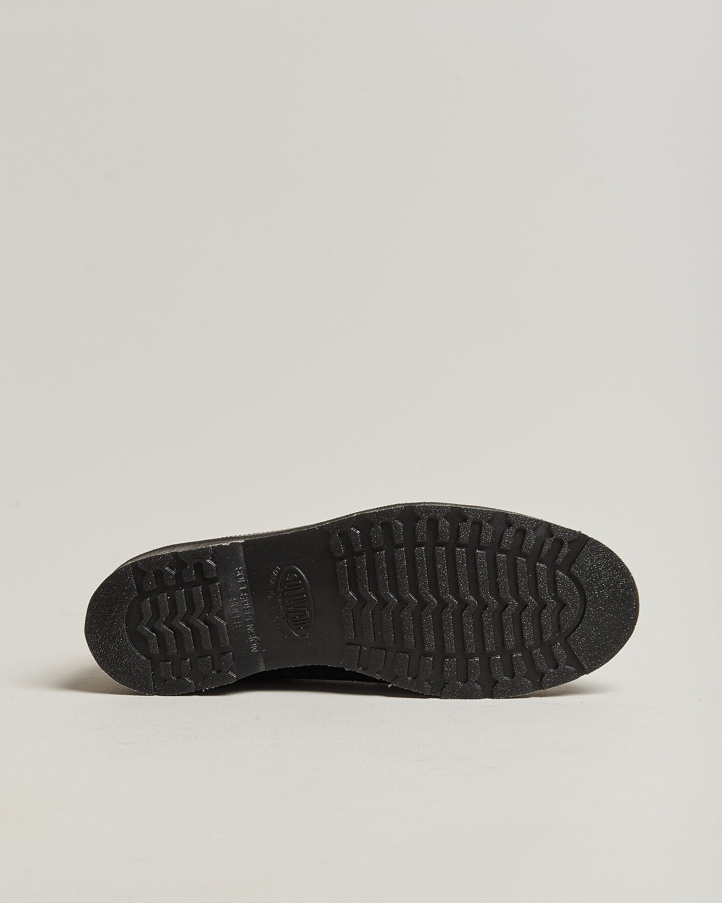Homme | Richelieus | Solovair | American Brogue Shoe Black Shine