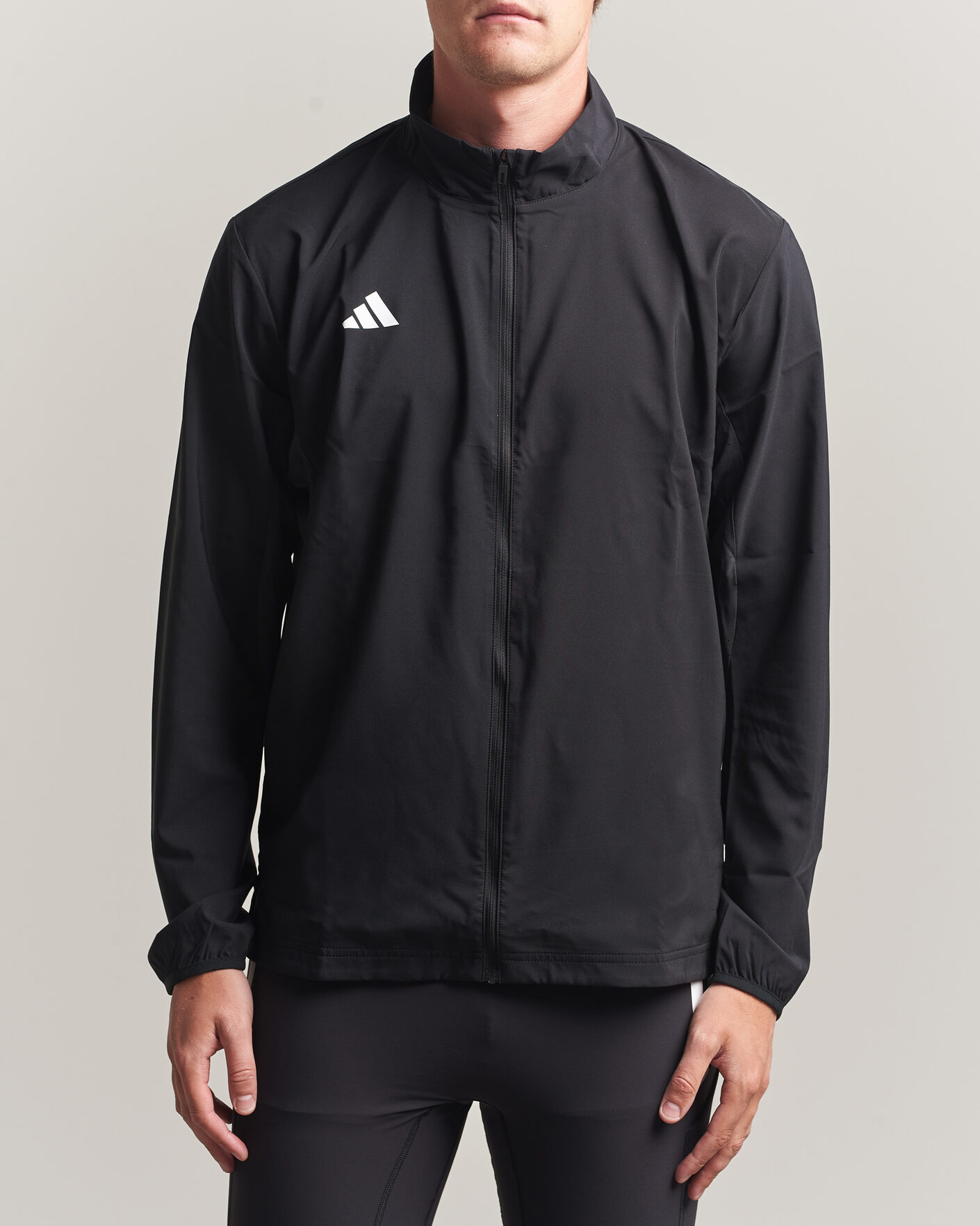 Heren | Jassen | adidas Performance | Adizero Running Full Zip Black
