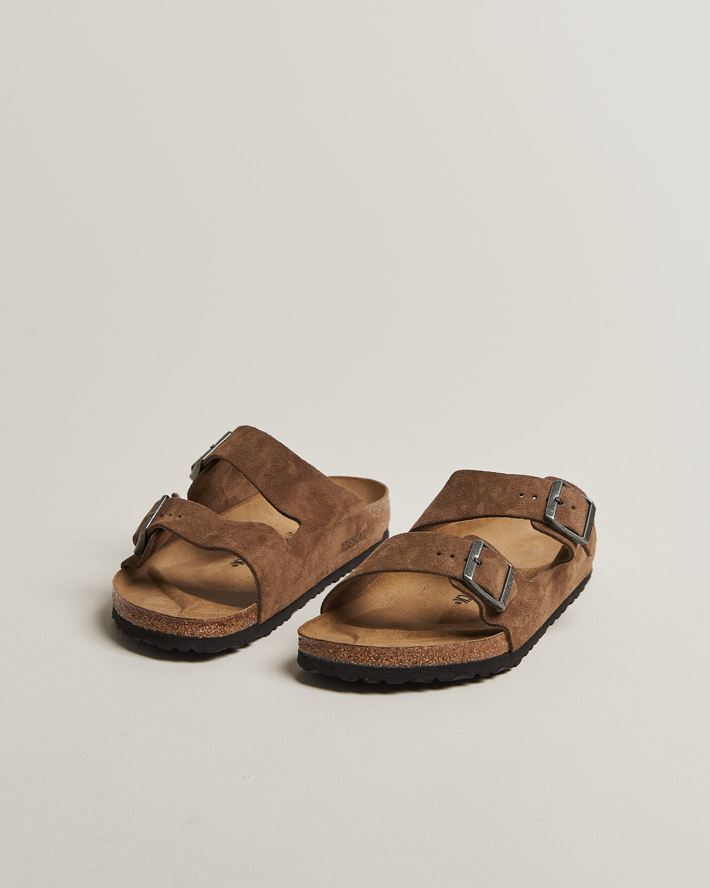 Homme | Sandales Et Mules | BIRKENSTOCK | Arizona Classic Footbed Dark Tea Suede