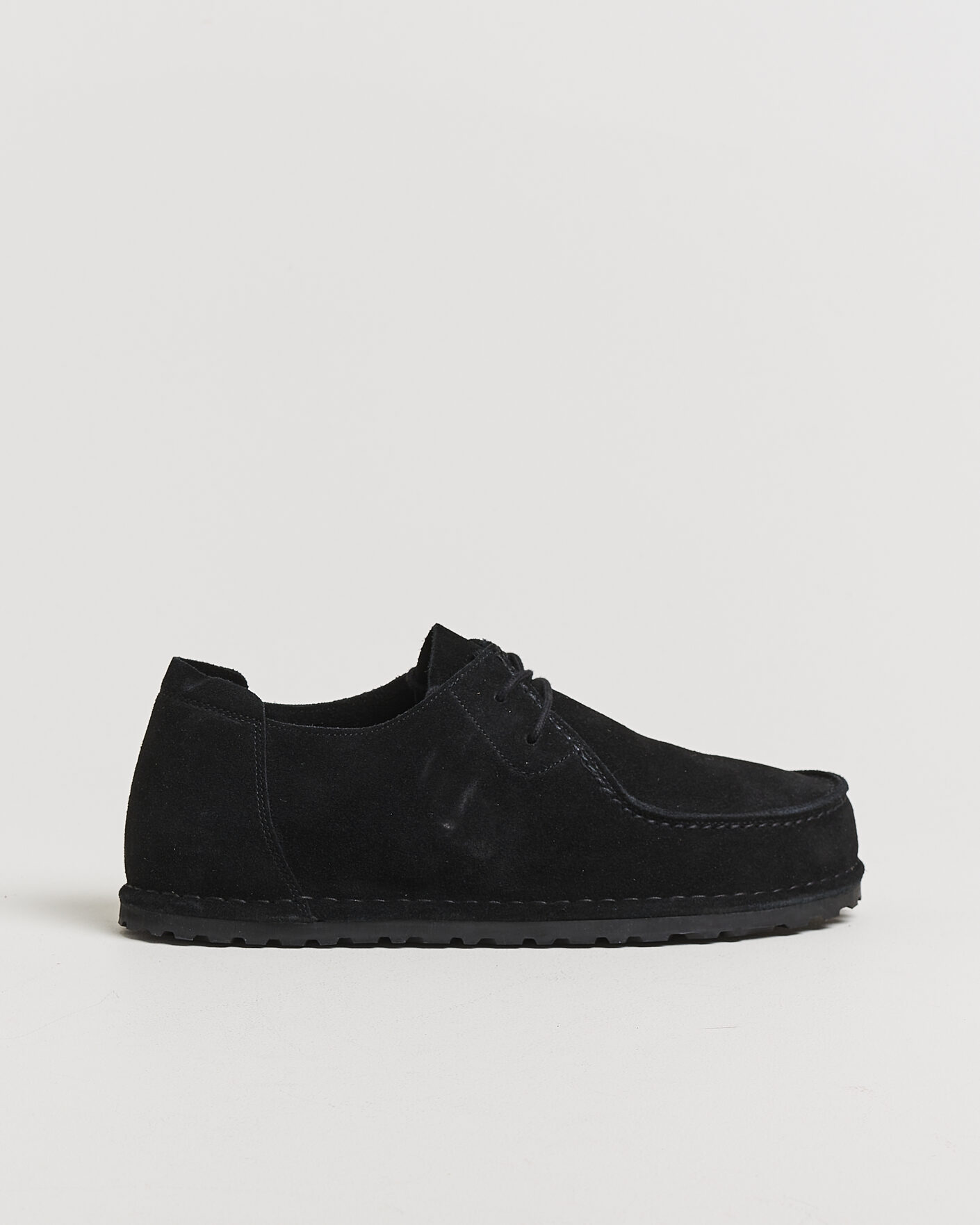 Heren | Instappers | BIRKENSTOCK | Utti Lace Loafer Black Suede