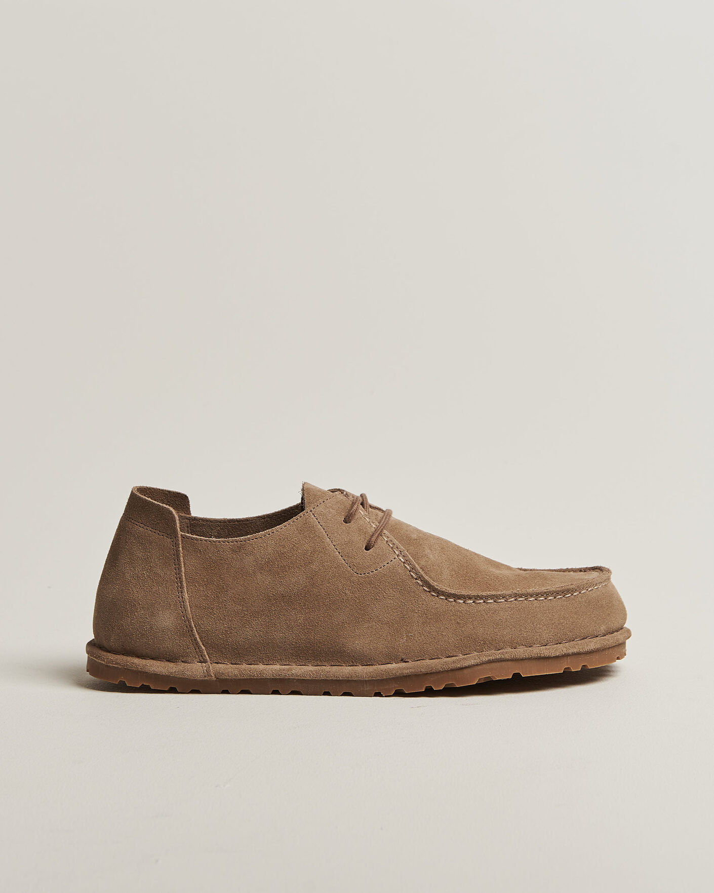 Homme | Loafers | BIRKENSTOCK | Utti Lace Loafer Gray Taupe Suede