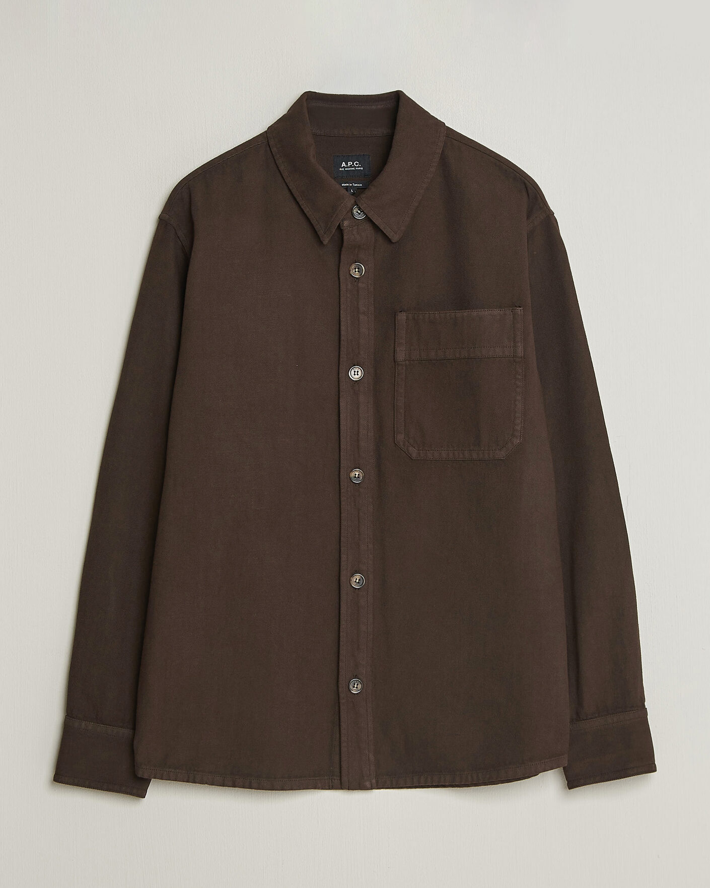 Heren | Overhemden | A.P.C. | Basile Overshirt Chocolate