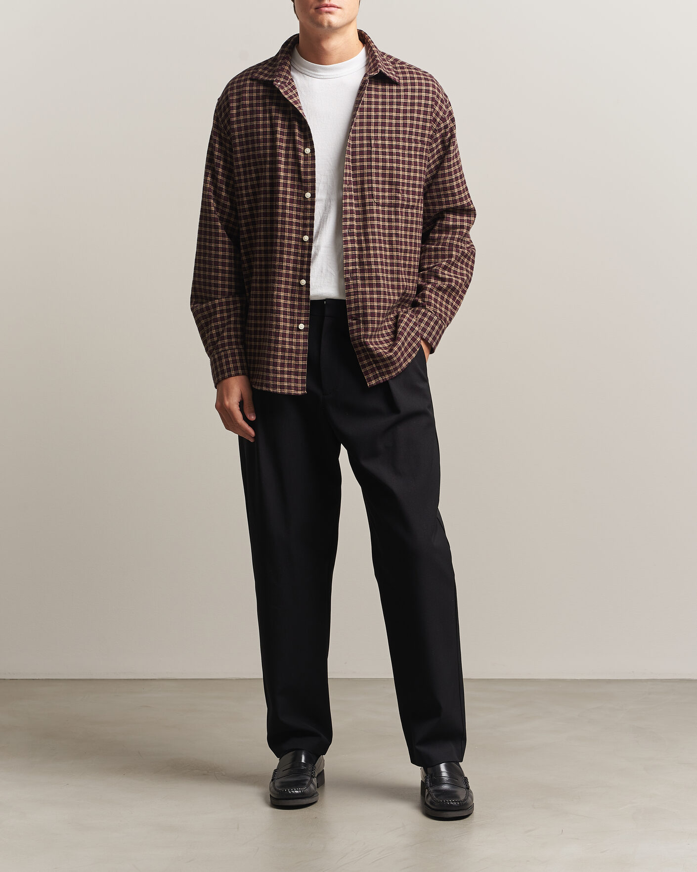 Heren | Broeken | A.P.C. | Renato Pleated Trousers Black