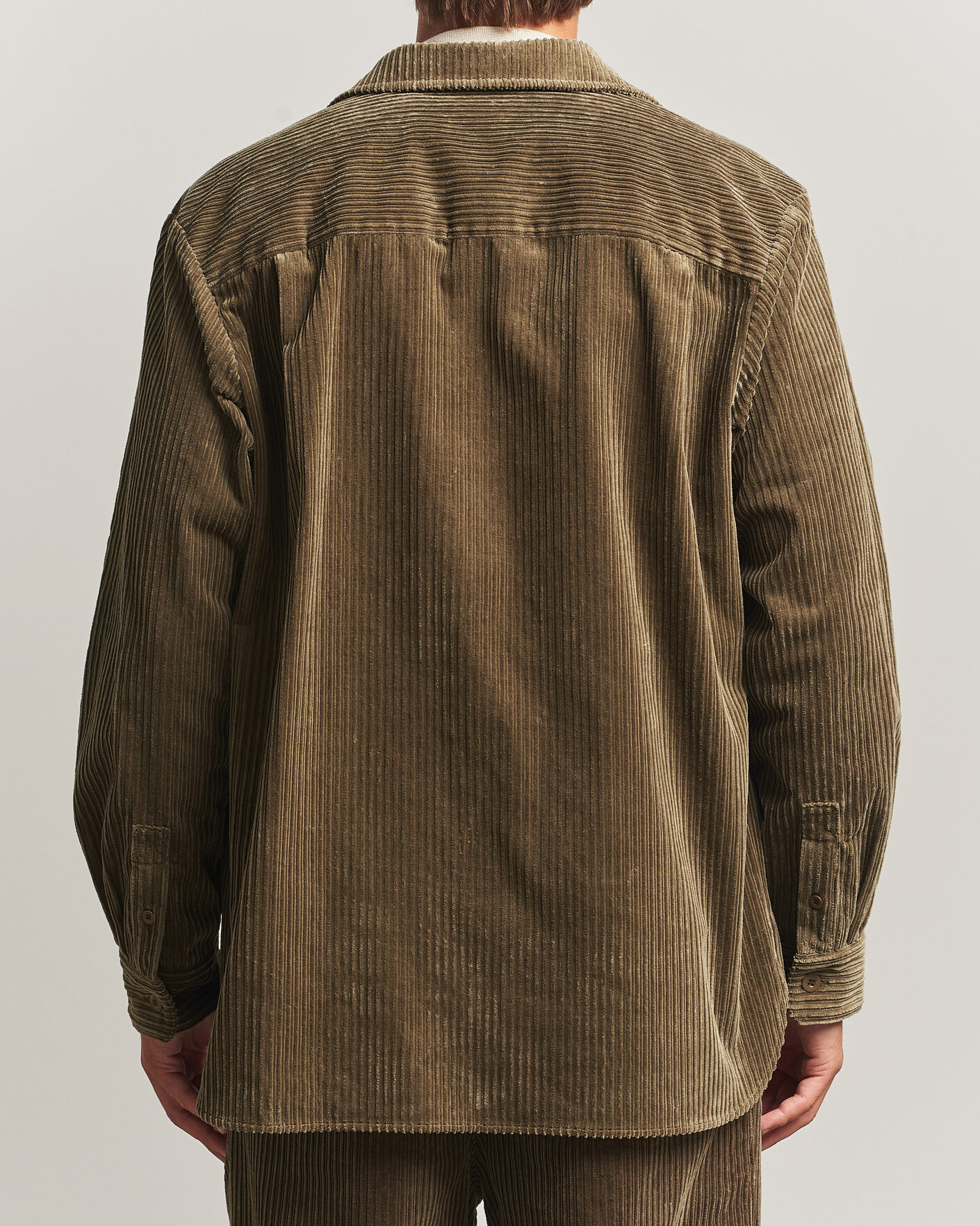 Heren | Overhemden | A.P.C. | Mateo Corduroy Overshirt Taupe