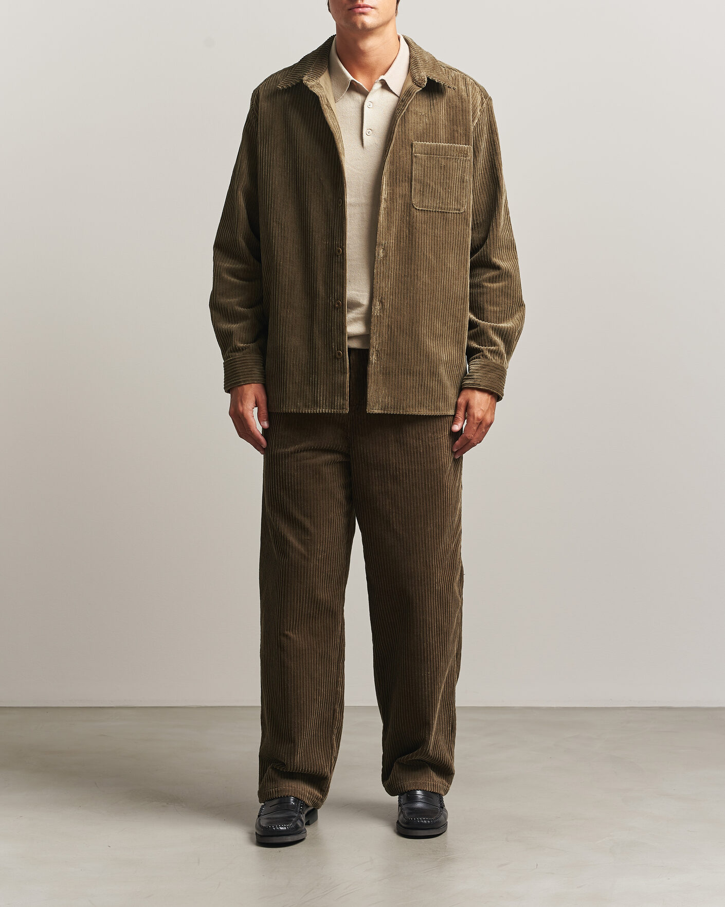 Heren | Broeken | A.P.C. | Ricky Corduroy Trousers Taupe
