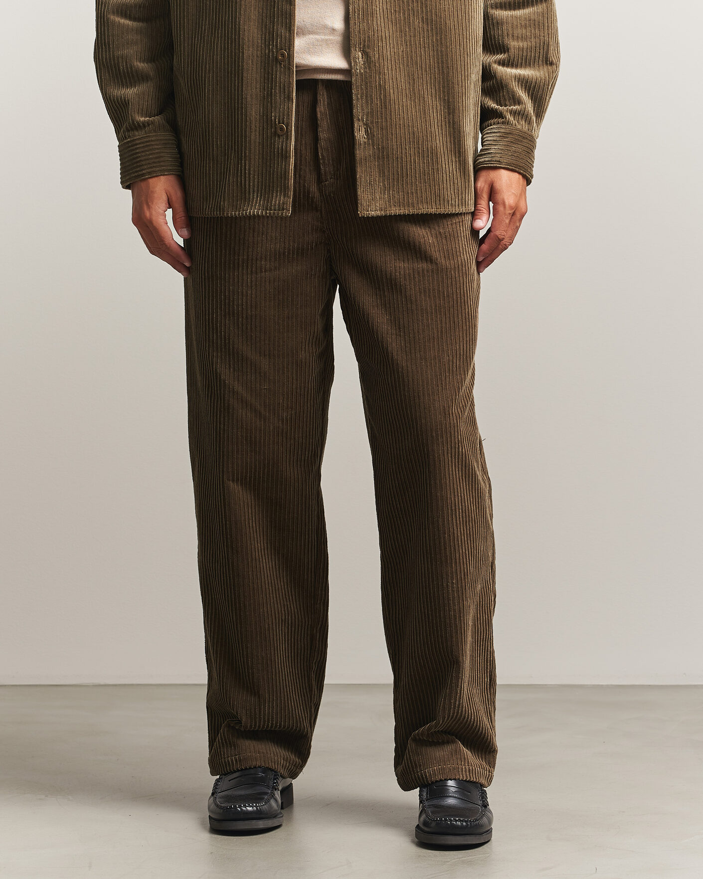 Heren | Broeken | A.P.C. | Ricky Corduroy Trousers Taupe