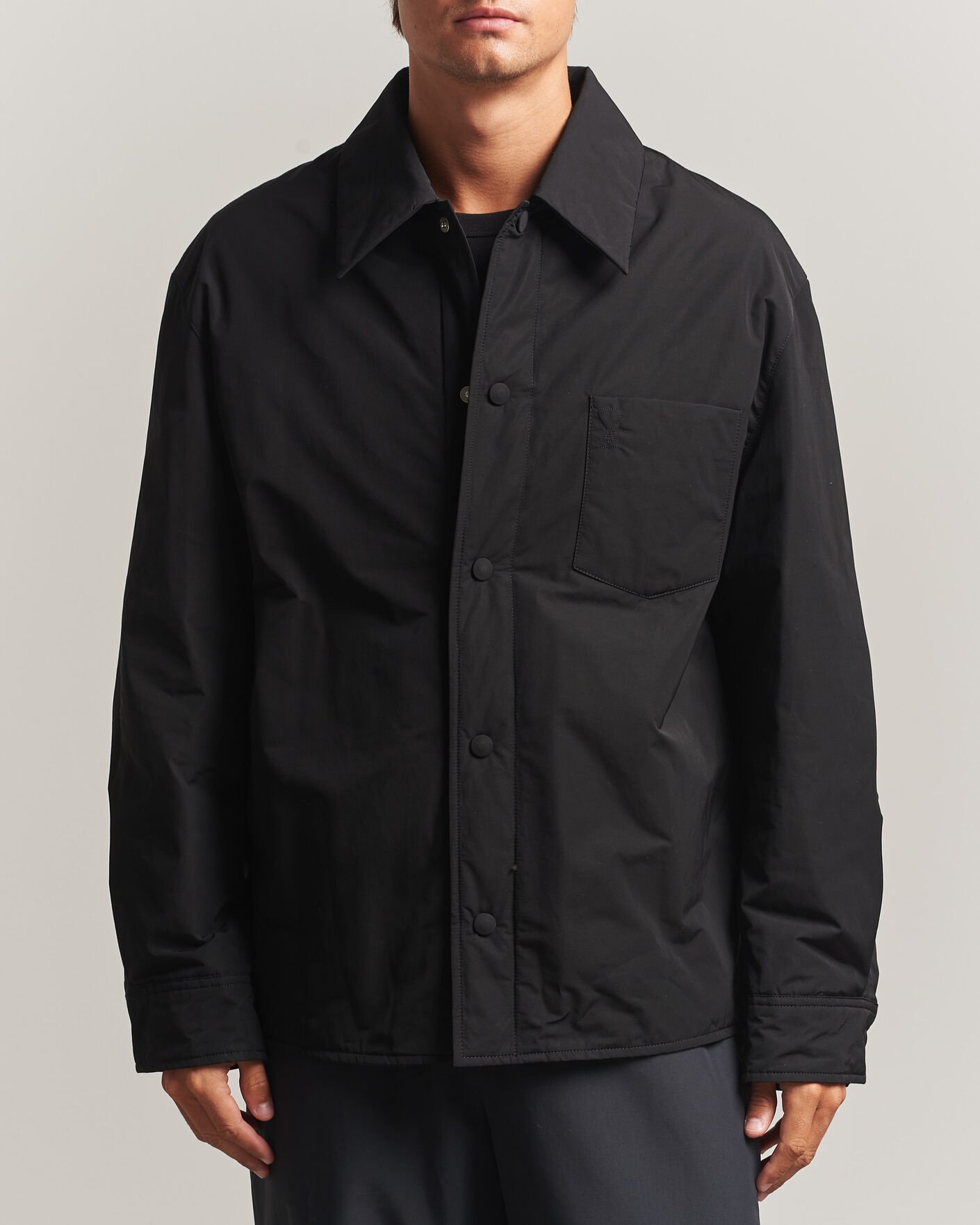 Homme | Manteaux Et Vestes | AMI | Padded Shirt Jacket Black