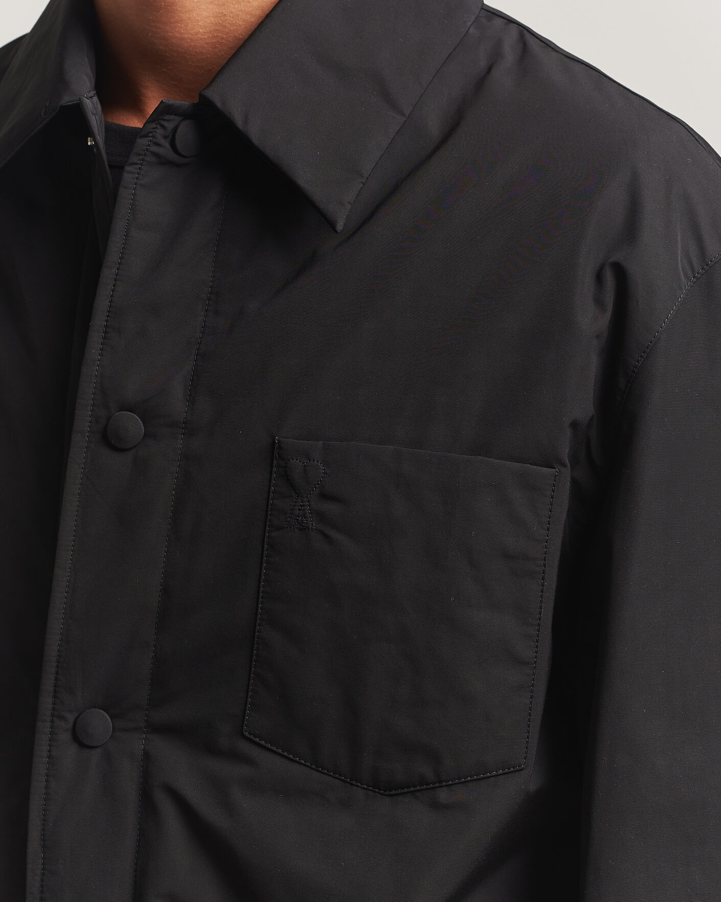 Homme | Manteaux Et Vestes | AMI | Padded Shirt Jacket Black