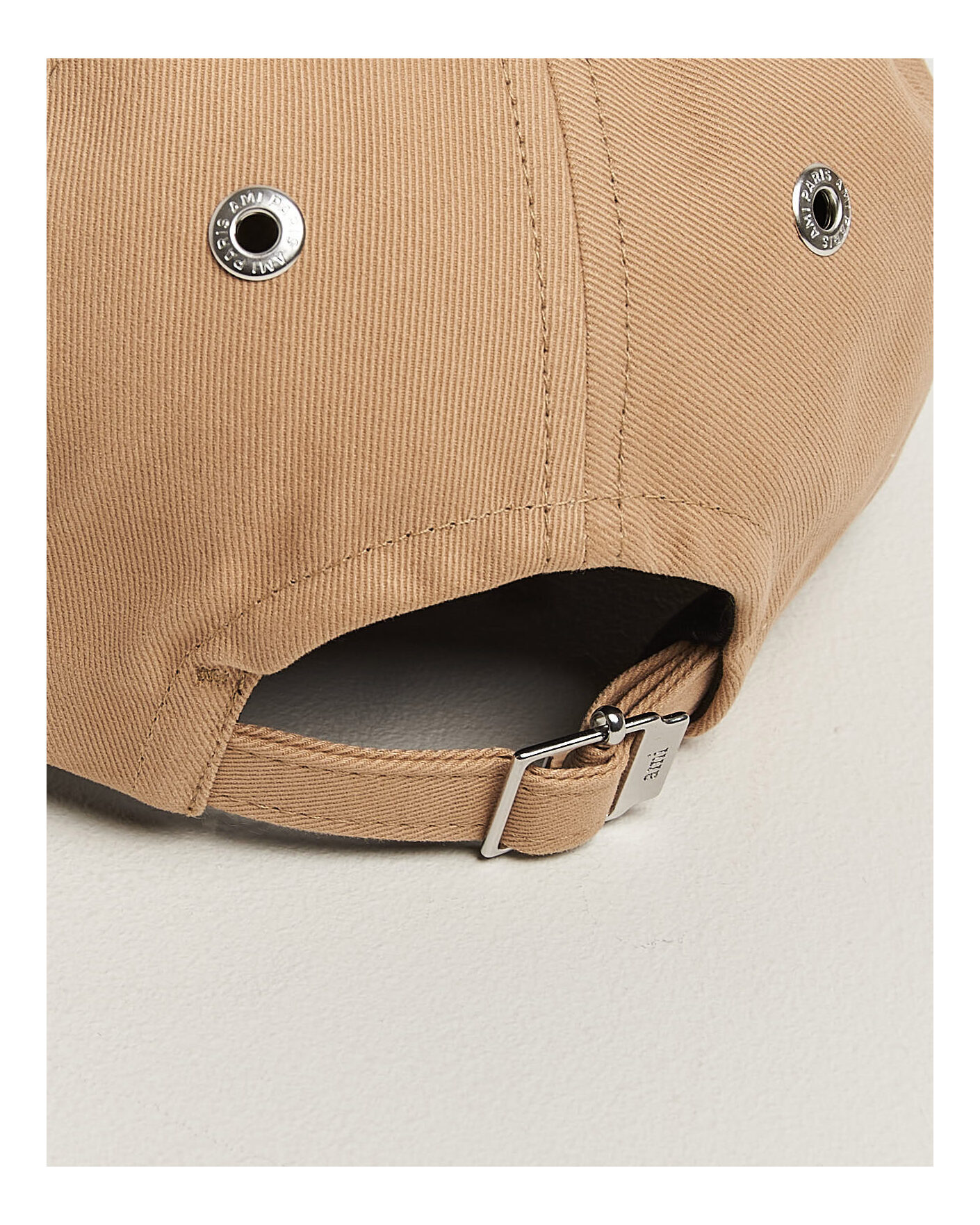 Heren | Hoeden en petten | AMI | Contrasted Heart Logo Cap Beige Mastic