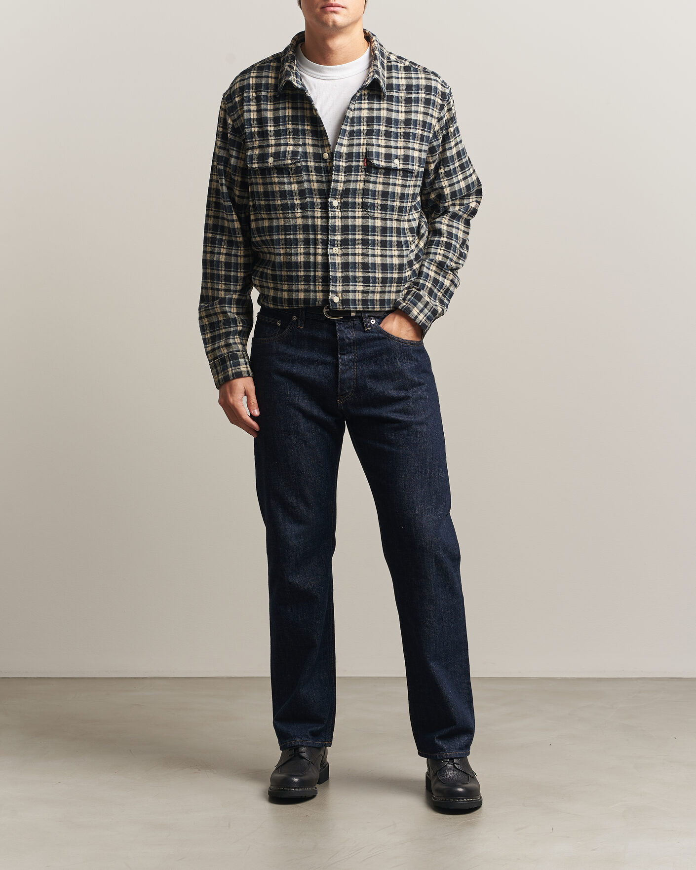 Heren | Overhemden | Levi's | Jackson Worker Shirt Jet Black