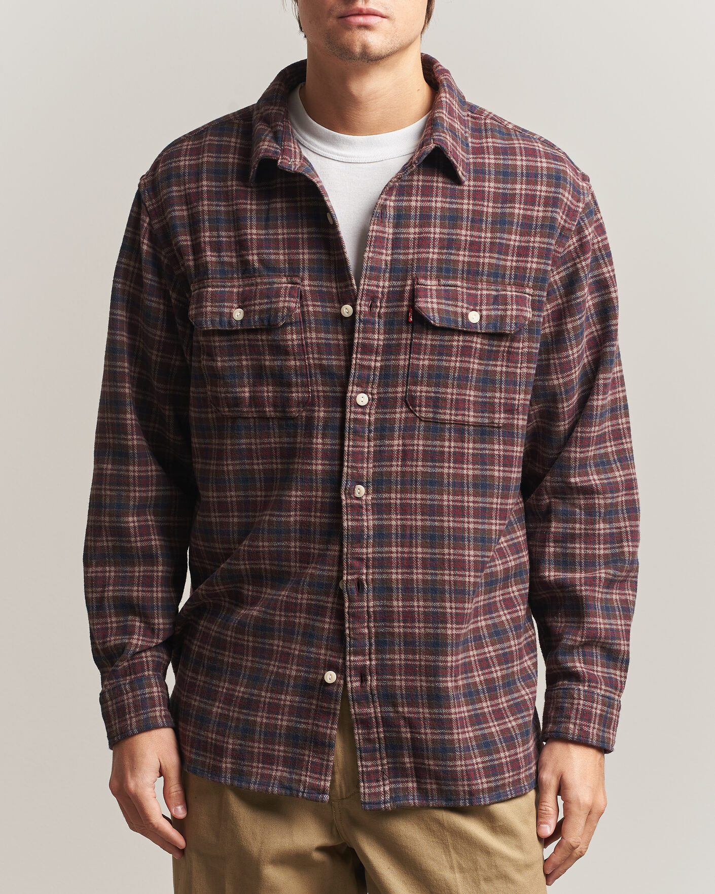 Homme | Chemises | Levi's | Jackson Worker Shirt Vineyard Wine