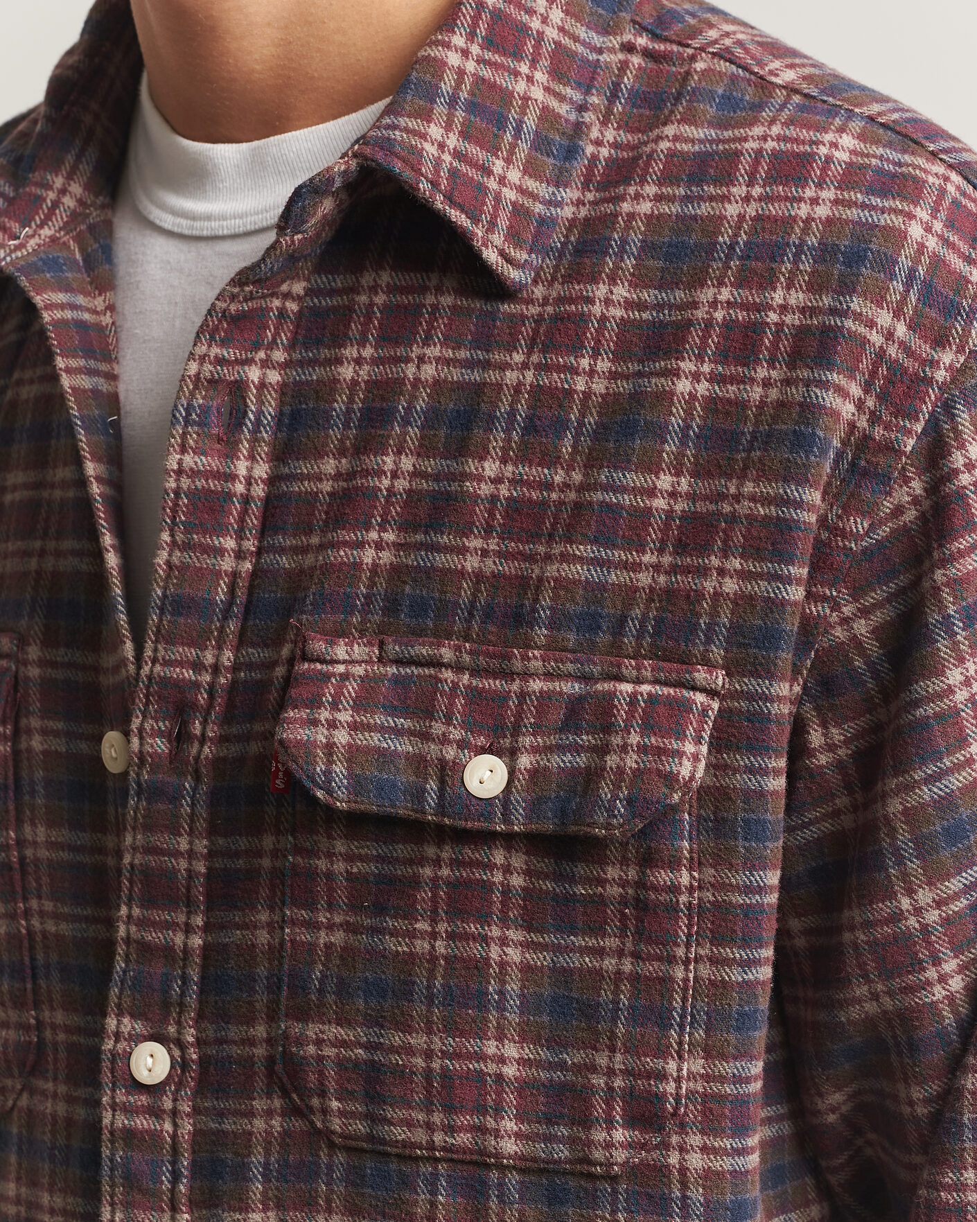 Homme | Chemises | Levi's | Jackson Worker Shirt Vineyard Wine