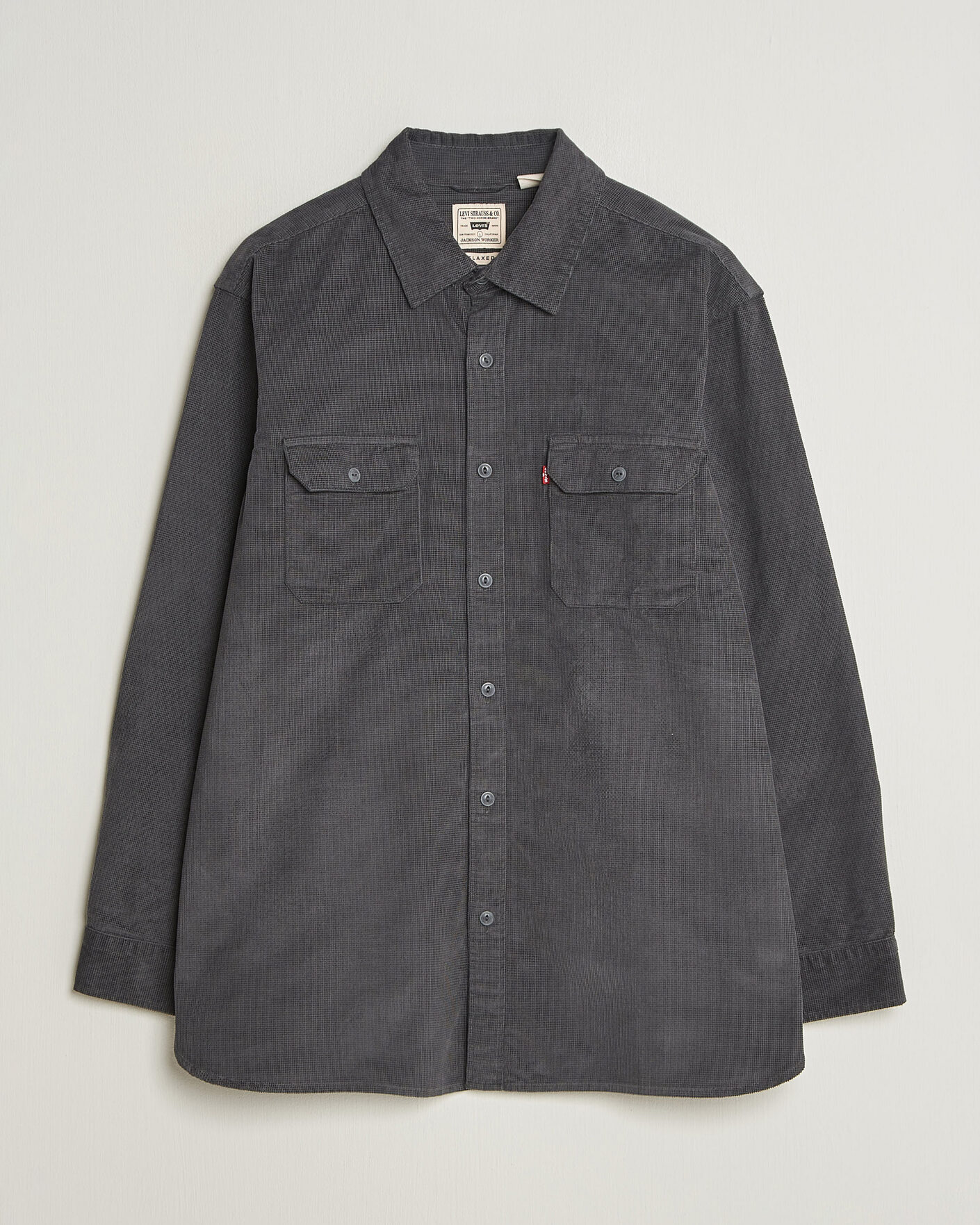 Heren | Overhemden | Levi's | Jackson Corduroy Worker Shirt Greystroke