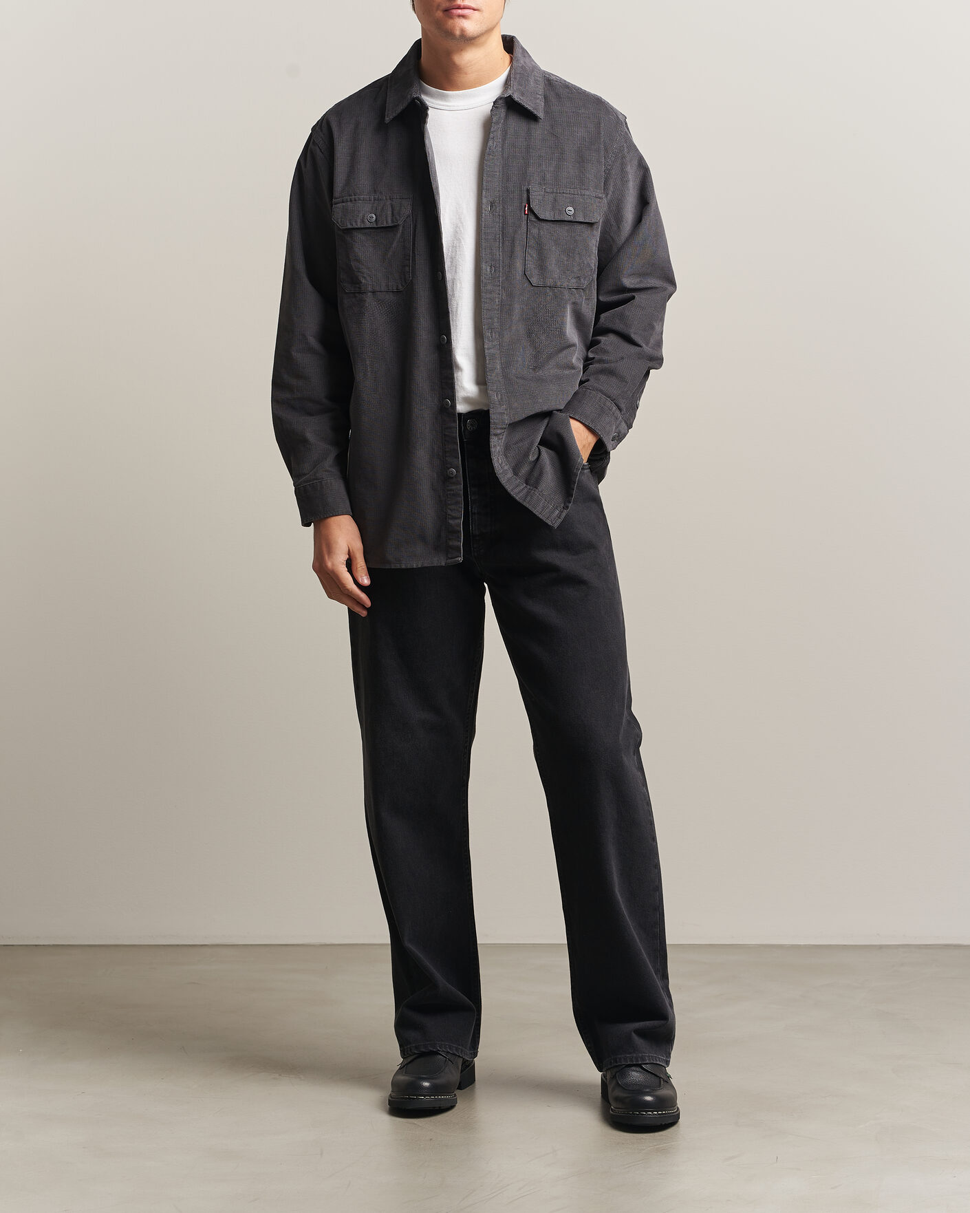 Heren | Overhemden | Levi's | Jackson Corduroy Worker Shirt Greystroke