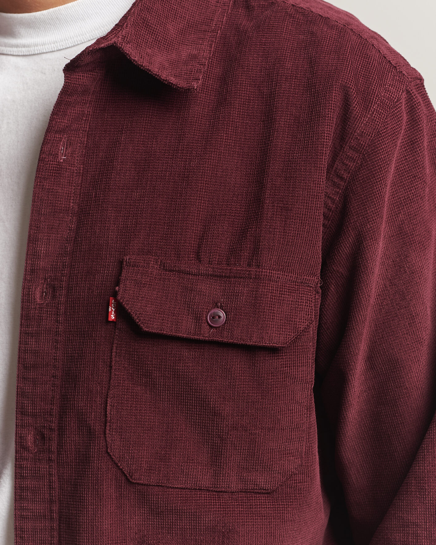 Heren | Overhemden | Levi's | Jackson Corduroy Worker Shirt Vineyard Wine