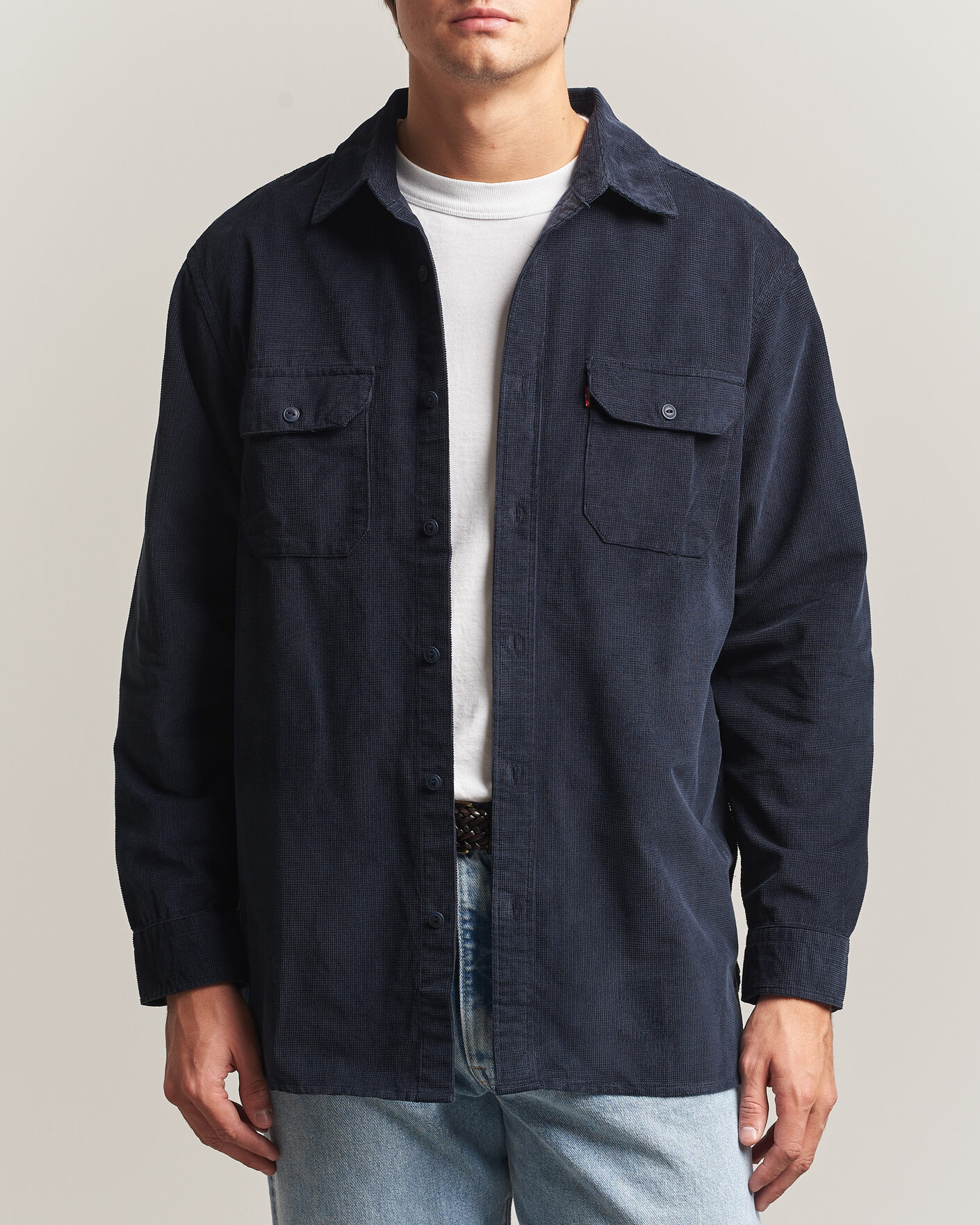 Homme | Chemises | Levi's | Jackson Corduroy Worker Shirt Nightfall Navy