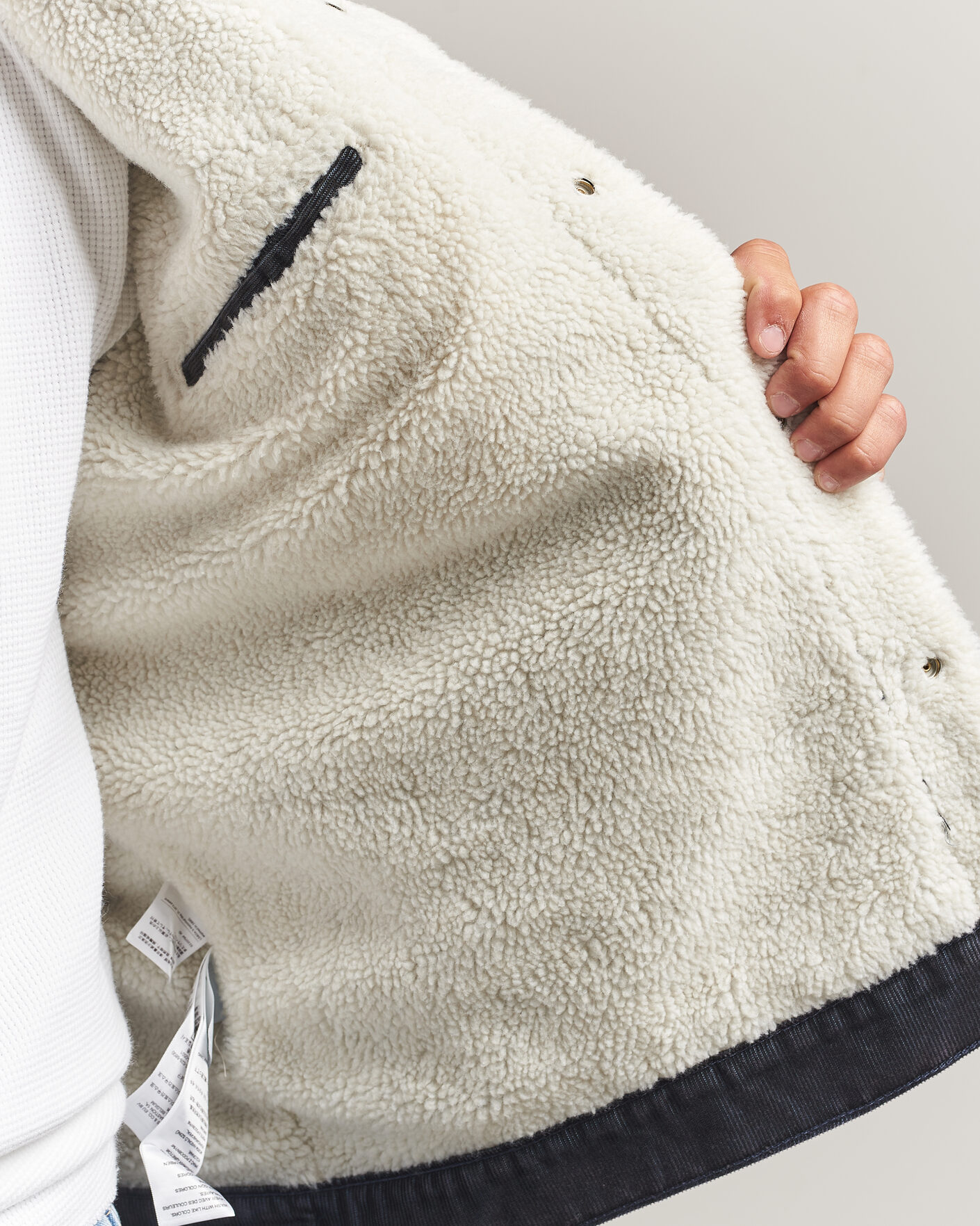 Heren | Jassen | Levi's | Type 3 Sherpa Trucker Worn-In Delft Steelhead