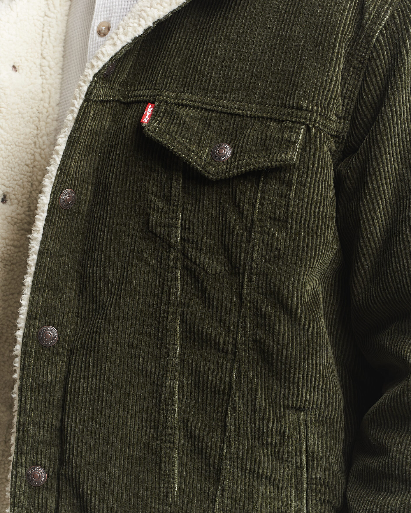 Homme | Manteaux Et Vestes | Levi's | Type 3 Sherpa Trucker Rosin