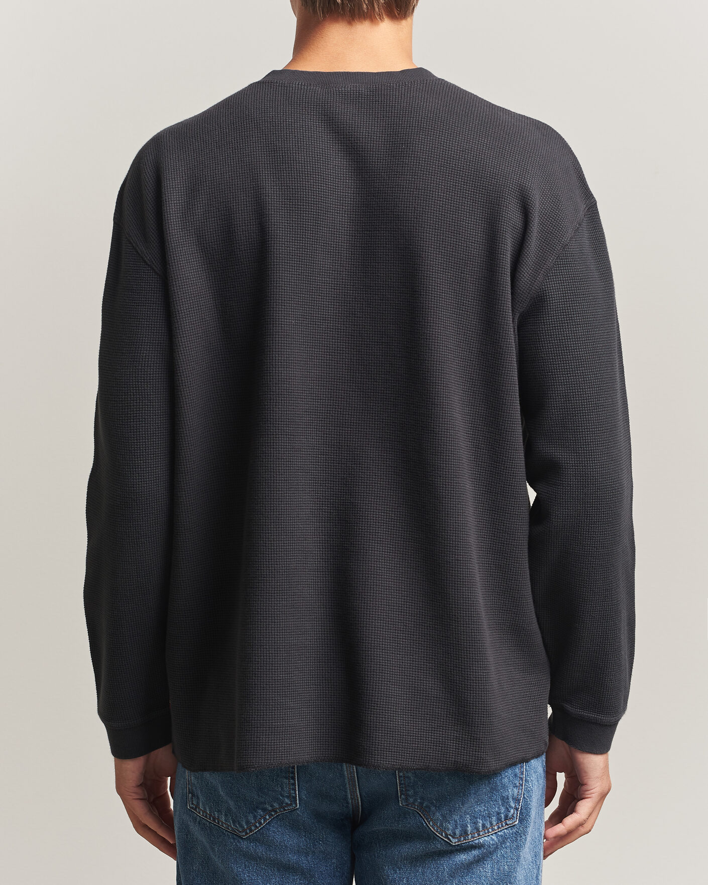 Homme | Pulls Et Tricots | Levi's | Relaxed Henley Mineral Black