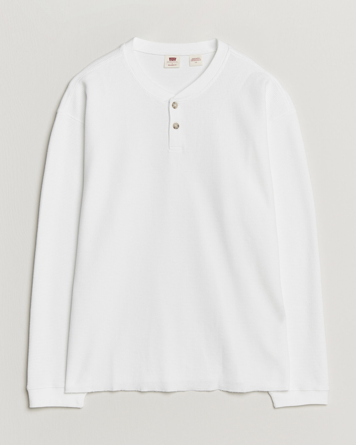 Homme | Pulls Et Tricots | Levi's | Relaxed Henley Bright White