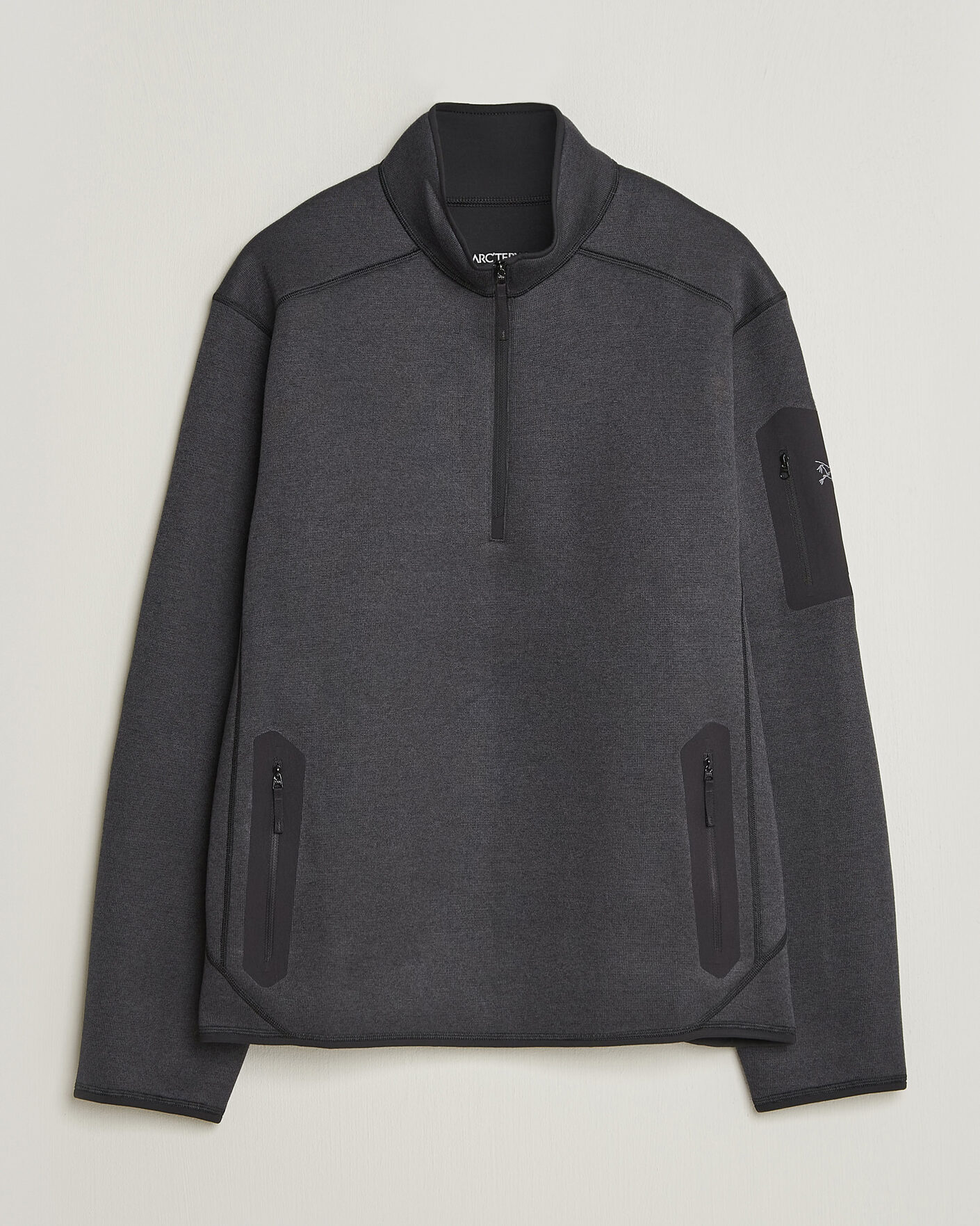 Homme | Pulls Et Tricots | Arc'teryx | Covert Half Zip Black Heather