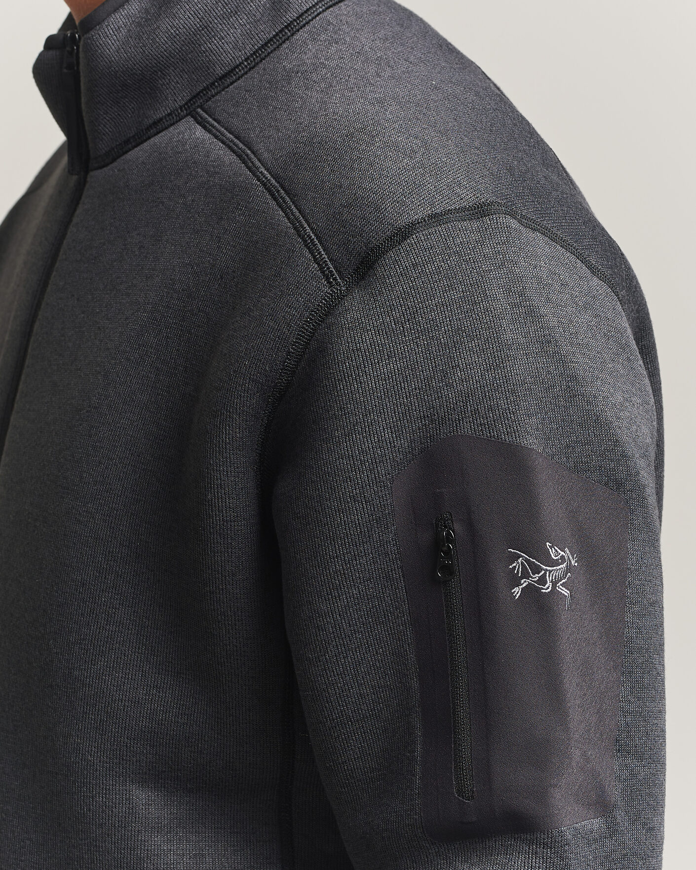 Homme | Pulls Et Tricots | Arc'teryx | Covert Half Zip Black Heather