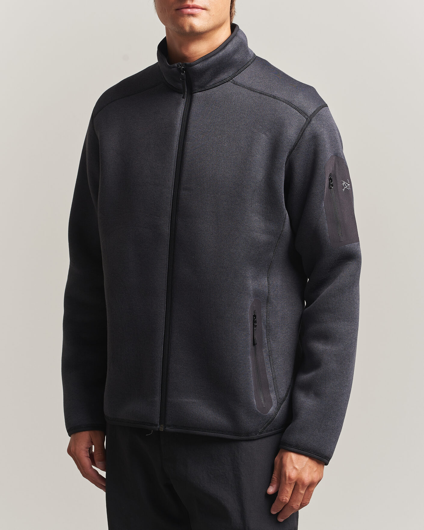 Homme | Pulls Et Tricots | Arc'teryx | Covert Full Zip Black Heather