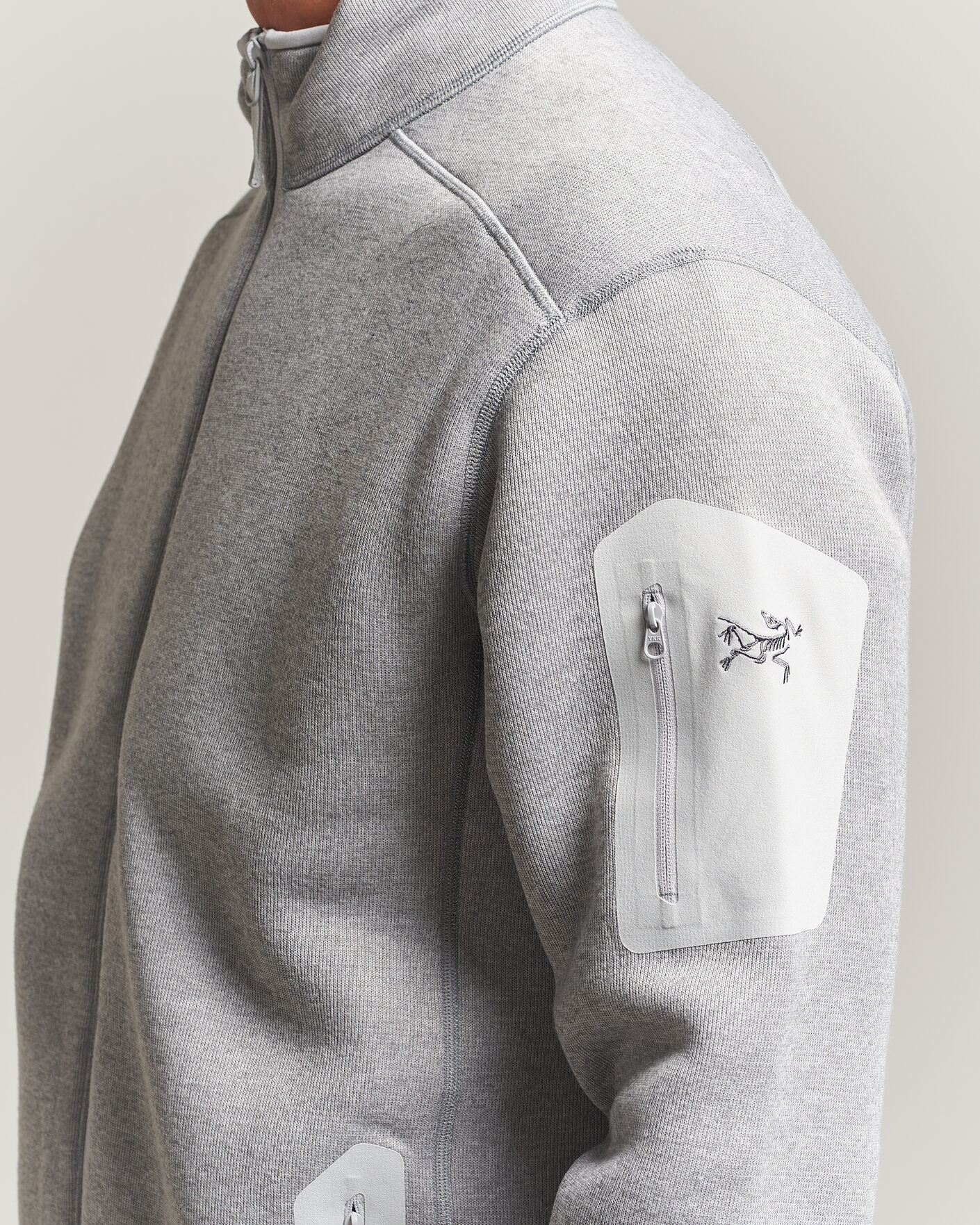 Homme | Pulls Et Tricots | Arc'teryx | Covert Full Zip Solitude Heather
