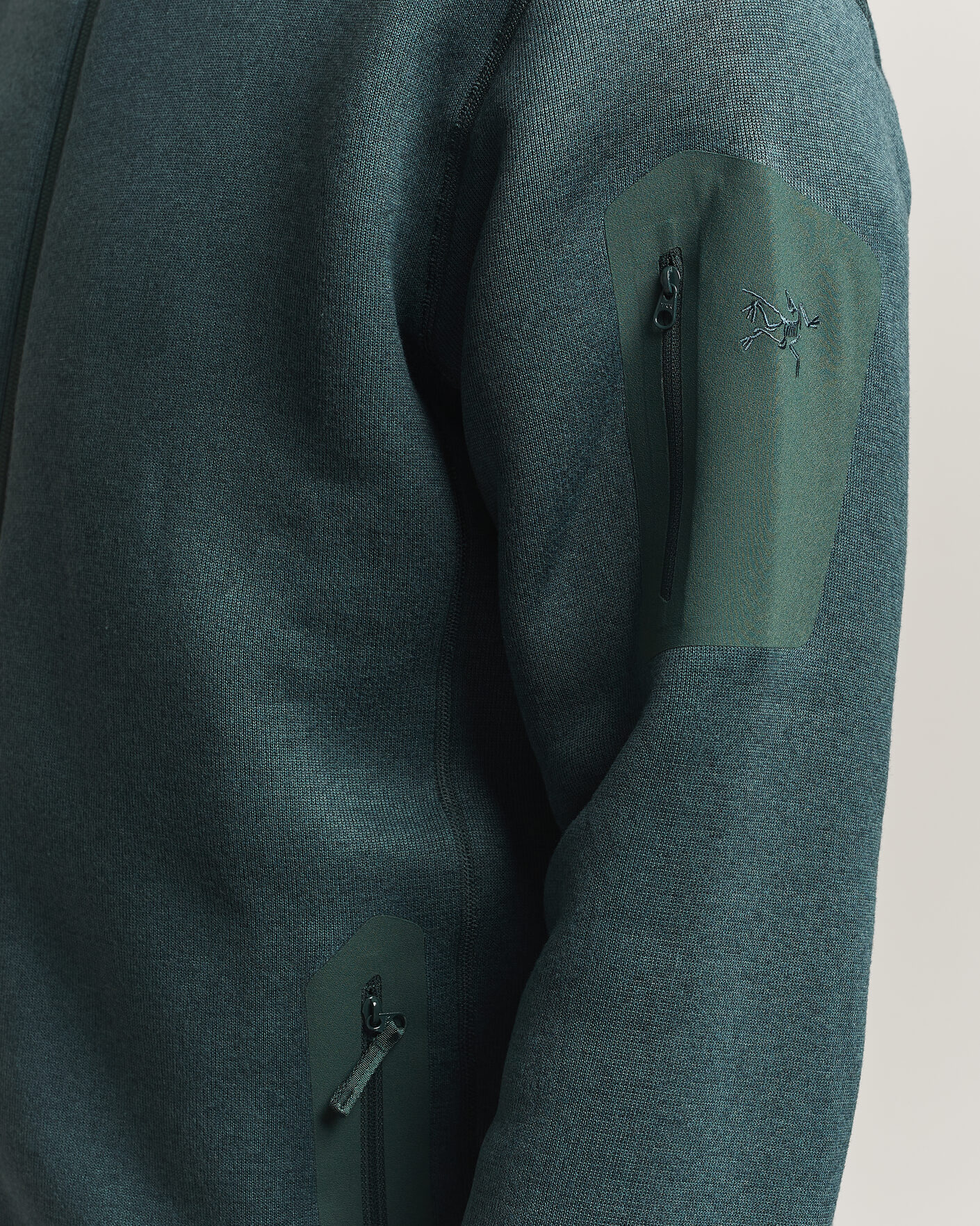Homme | Pulls Et Tricots | Arc'teryx | Covert Full Zip Dark Jade Heather