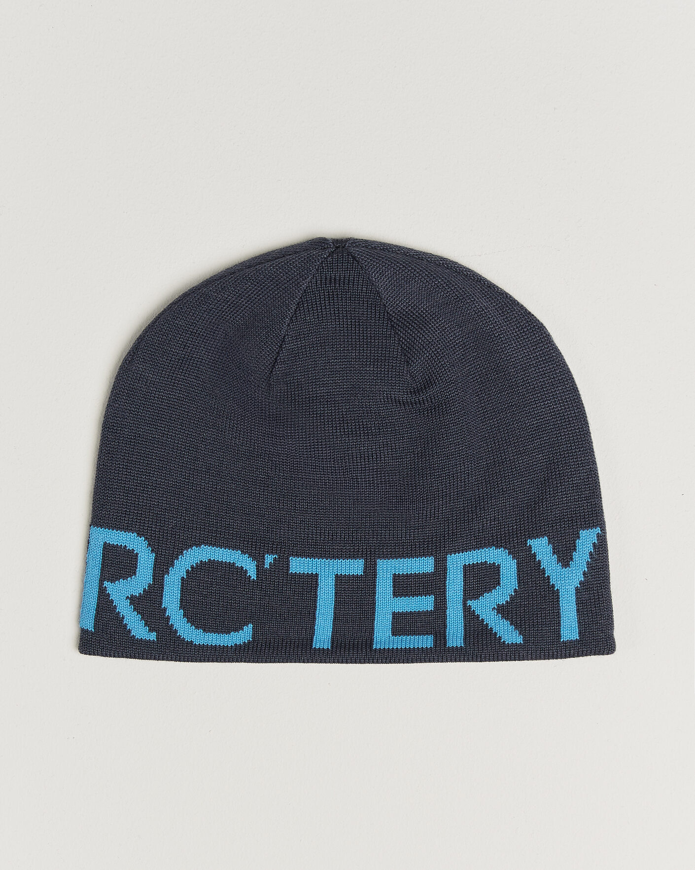 Heren | Mutsen | Arc'teryx | Word Head Beanie Black Sapphire/Aqua