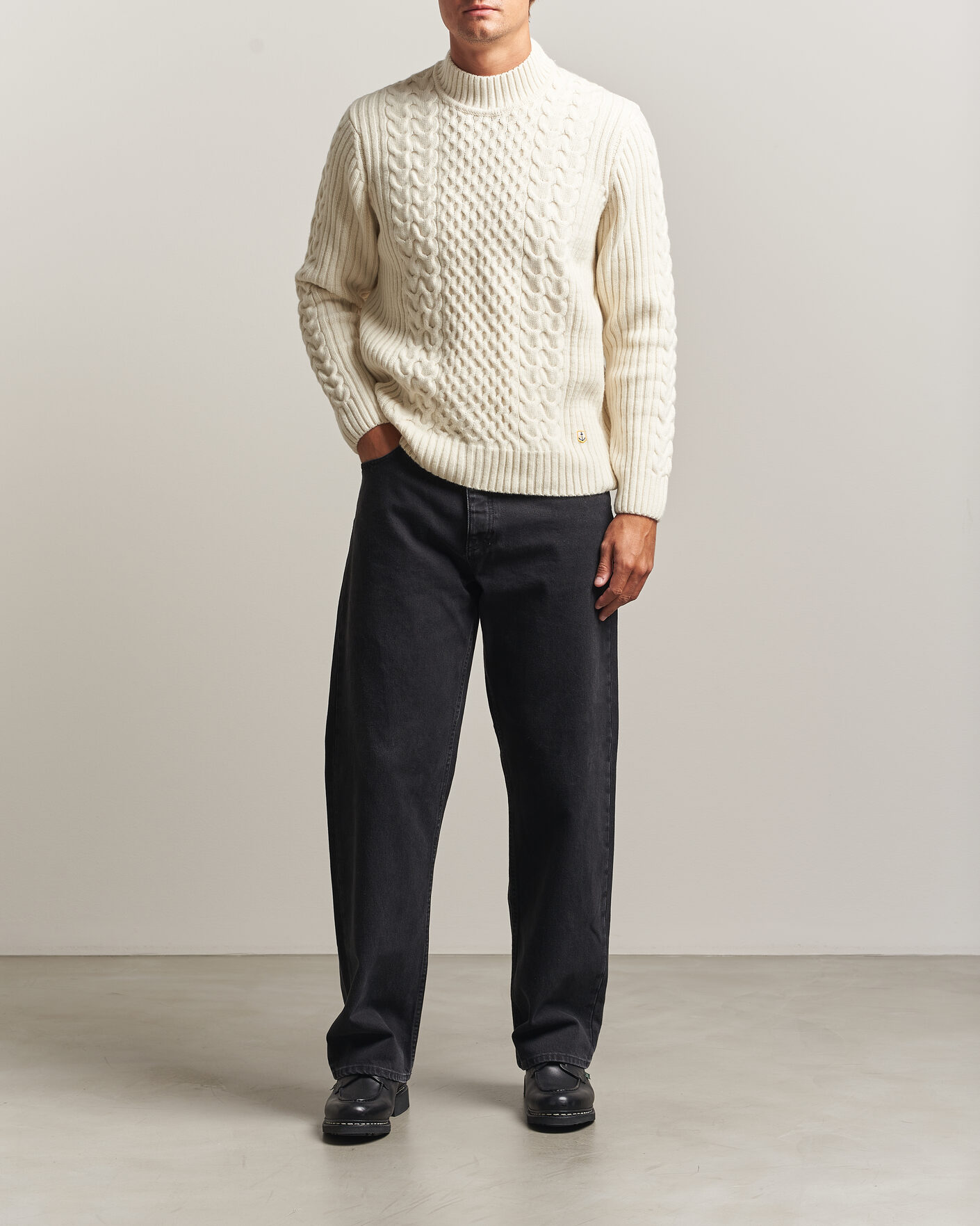 Homme | Pulls Et Tricots | Armor-lux | Wool Knitted Sweater Nature