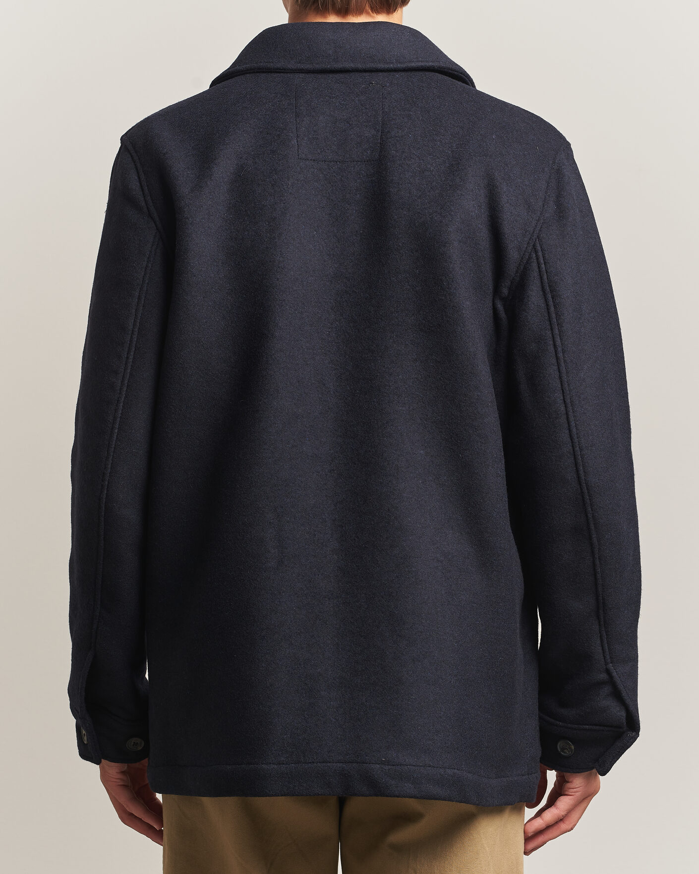 Heren | Jassen | Armor-lux | Wool Shirt Jacket Rich Navy