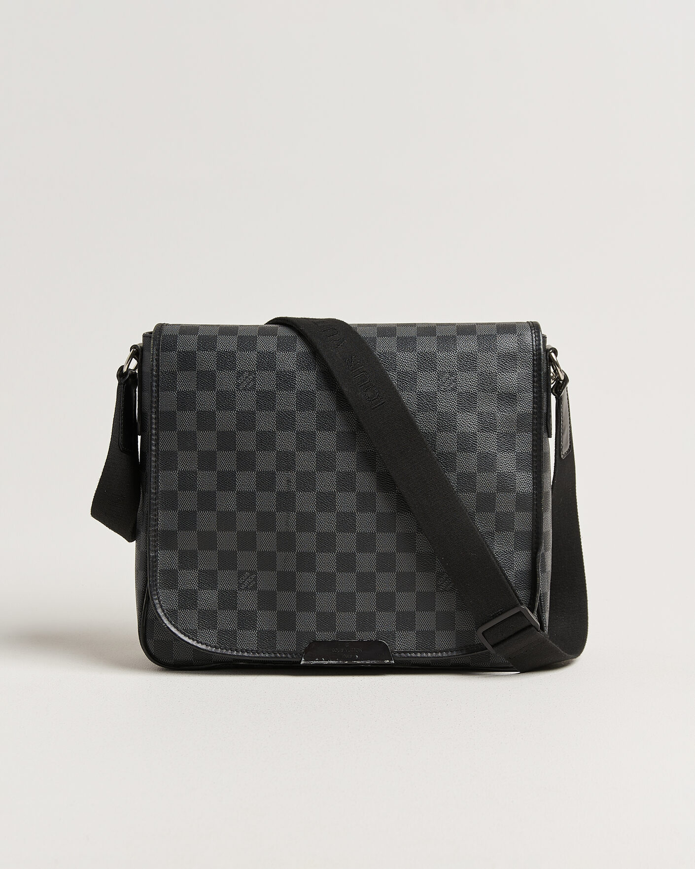 Heren | Pre-Owned & Vintage Bags | Louis Vuitton Pre-Owned | Daniel Shoulder Bag MM Damier Graphite