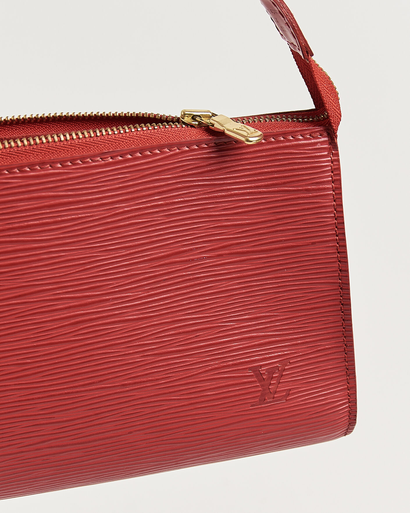Homme | Louis Vuitton Pre-Owned Pochette Accessoires Epi Leather Red | Louis Vuitton Pre-Owned | Pochette Accessoires Epi Leather Red