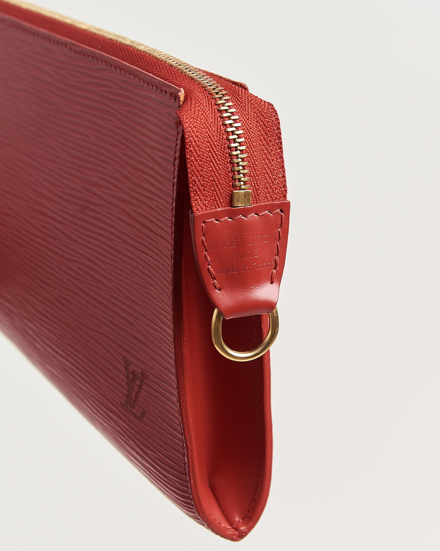 Heren | Pre-Owned & Vintage Bags | Louis Vuitton Pre-Owned | Pochette Accessoires Epi Leather Red