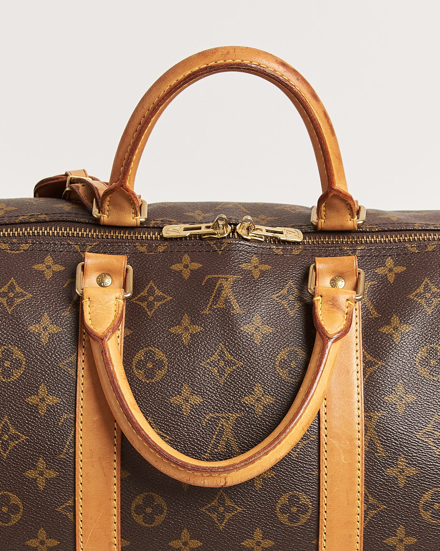 Homme | Louis Vuitton Pre-Owned Keepall Bandouliére 55 Monogram | Louis Vuitton Pre-Owned | Keepall Bandouliére 55 Monogram