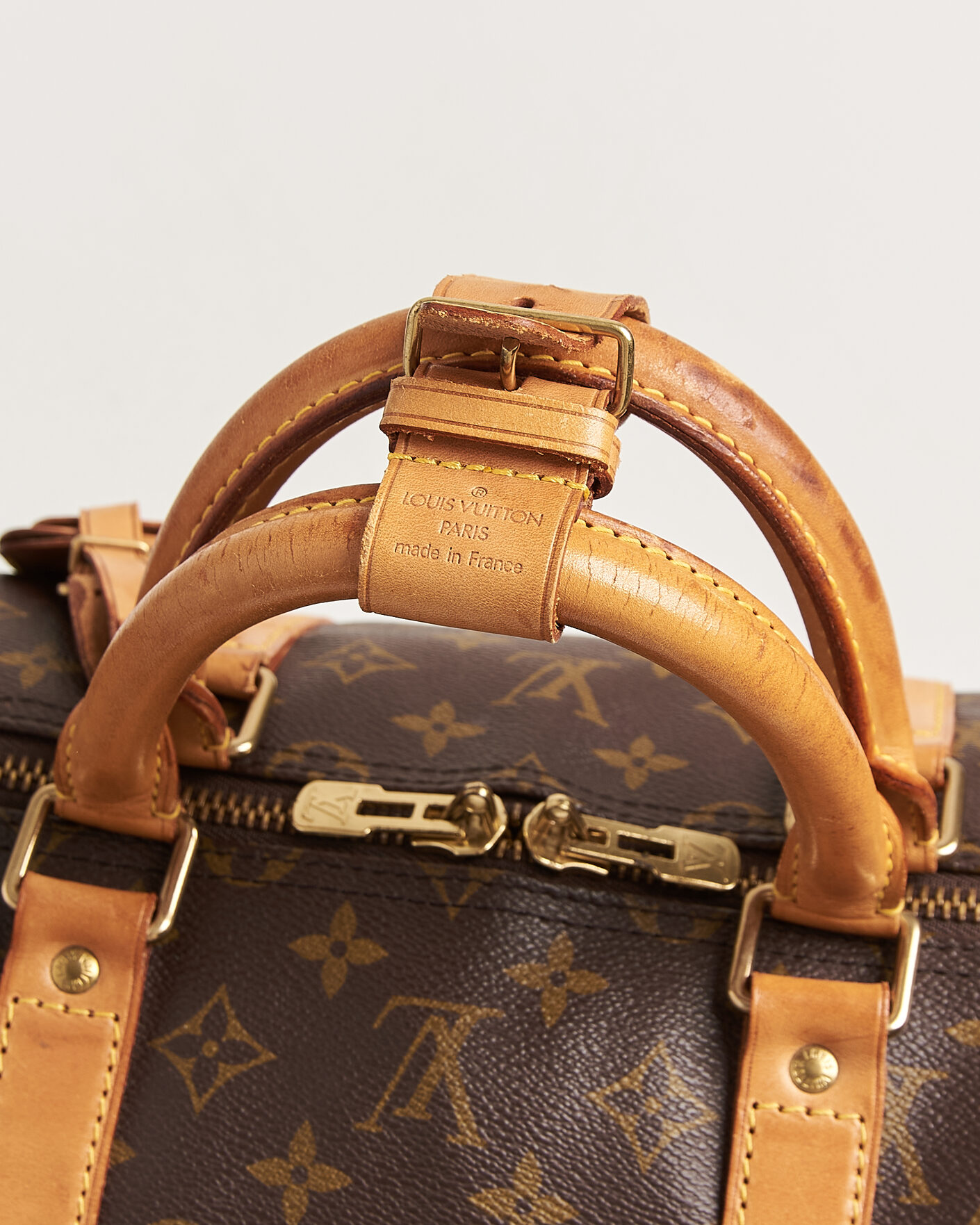 Homme | Louis Vuitton Pre-Owned Keepall Bandouliére 55 Monogram | Louis Vuitton Pre-Owned | Keepall Bandouliére 55 Monogram
