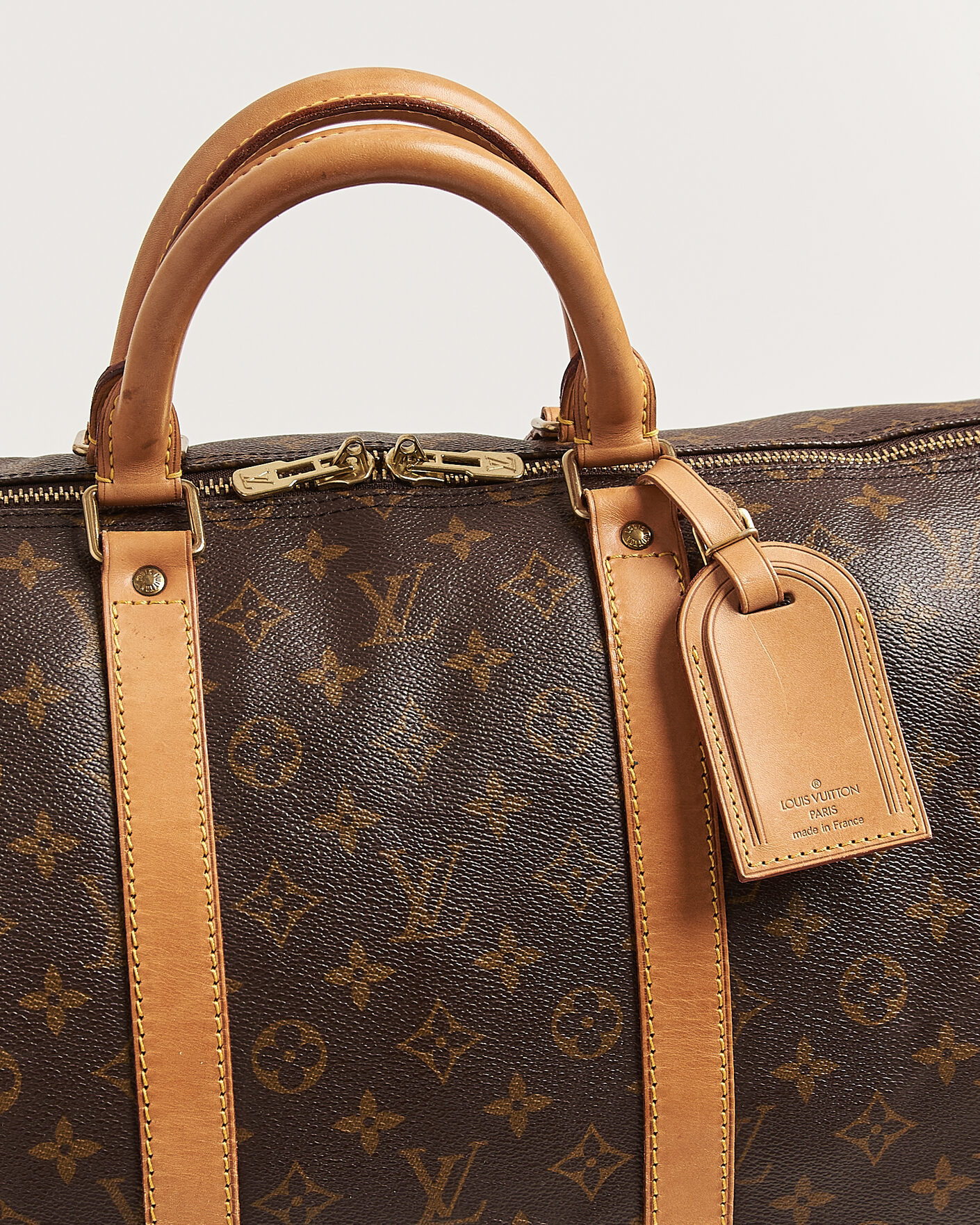Heren | Pre-Owned & Vintage Bags | Louis Vuitton Pre-Owned | Keepall Bandouliére 55 Monogram