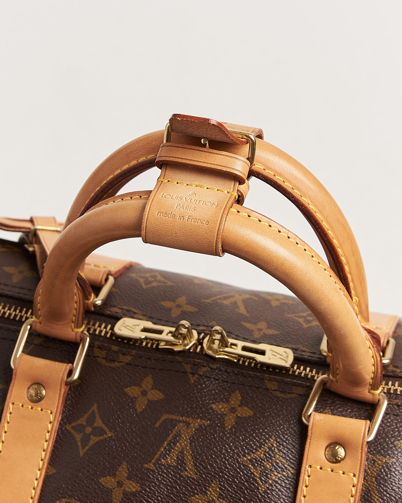 Heren | Pre-Owned & Vintage Bags | Louis Vuitton Pre-Owned | Keepall Bandouliére 55 Monogram