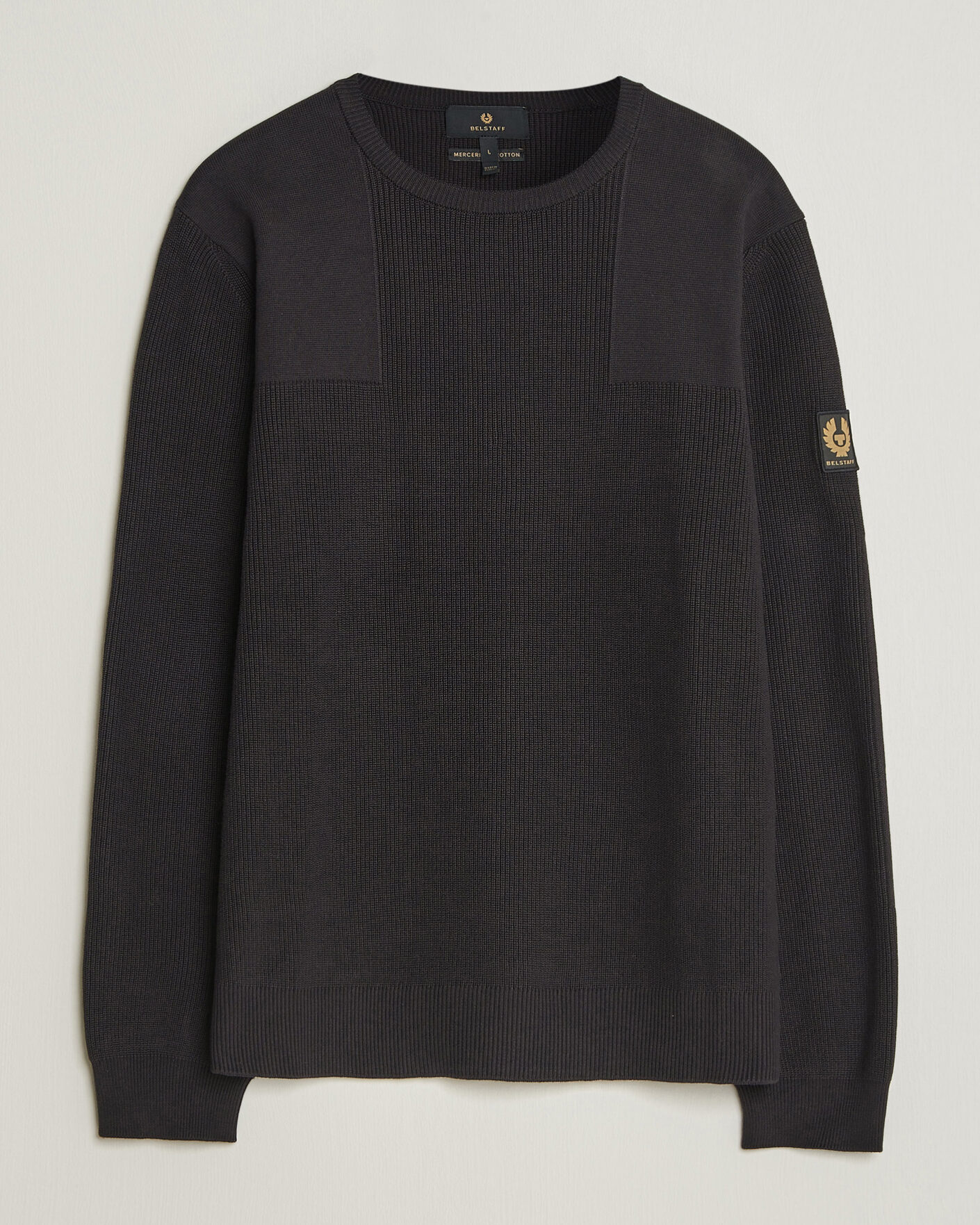 Heren | Truien | Belstaff | Commander Knitted Crew Neck Black
