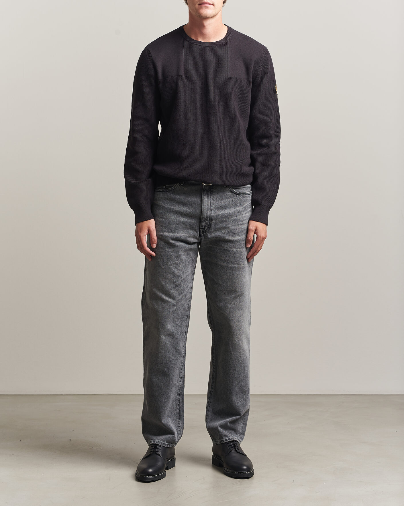 Heren | Truien | Belstaff | Commander Knitted Crew Neck Black