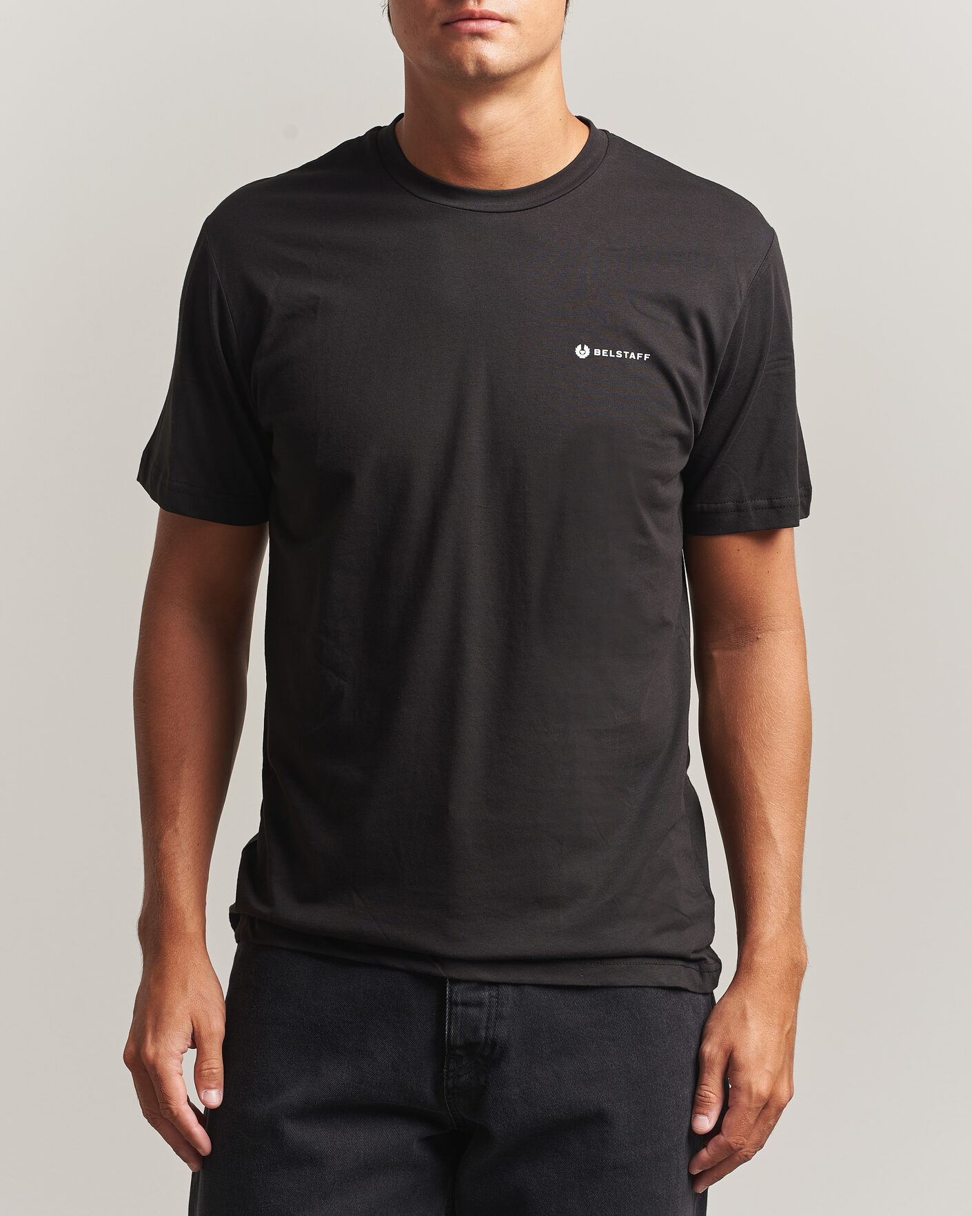 Homme | T-shirts | Belstaff | 3-Pack Crew Neck T-Shirt Black