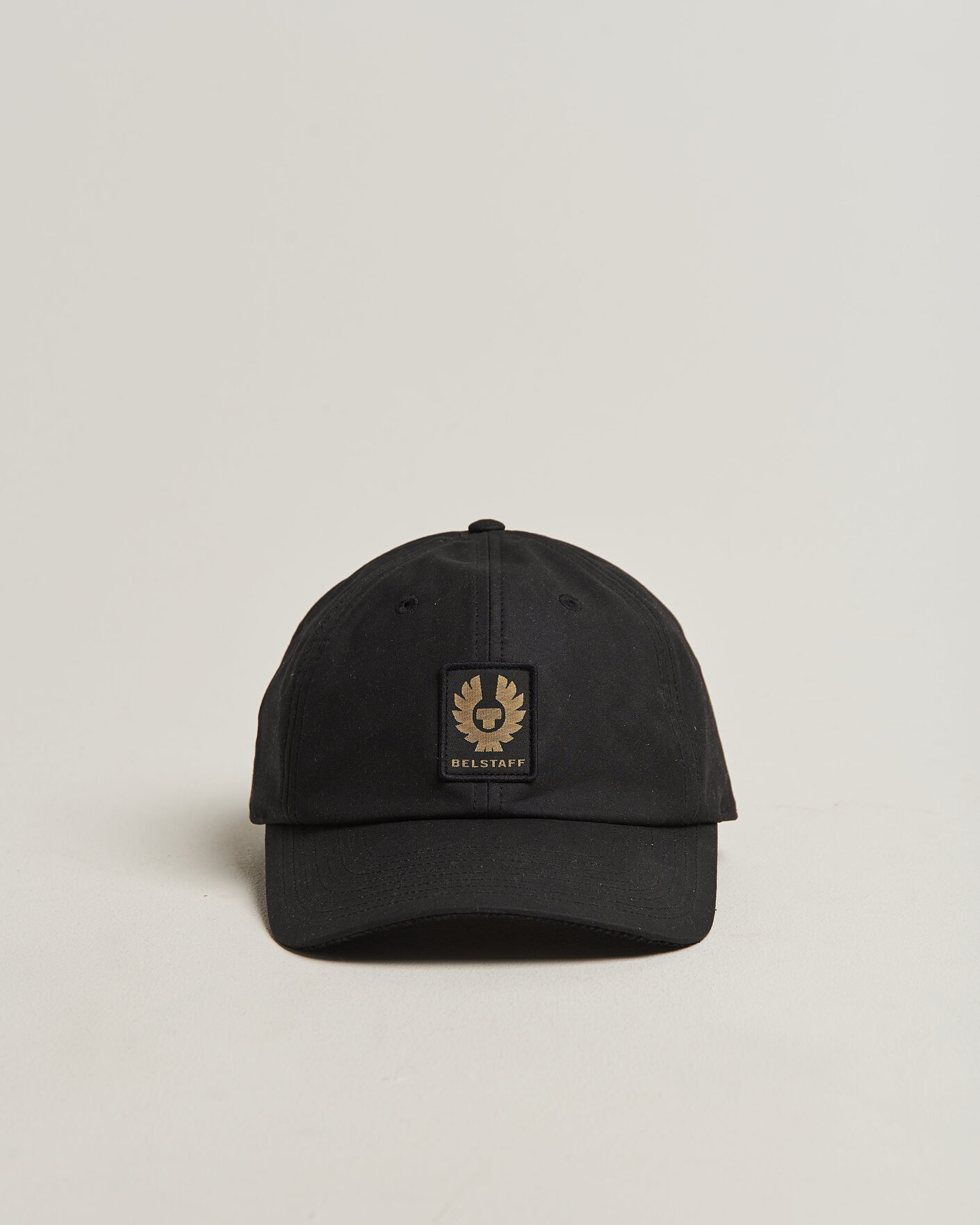 Homme | Bobs Et Casquettes | Belstaff | Phoenix Wax Logo Cap Black