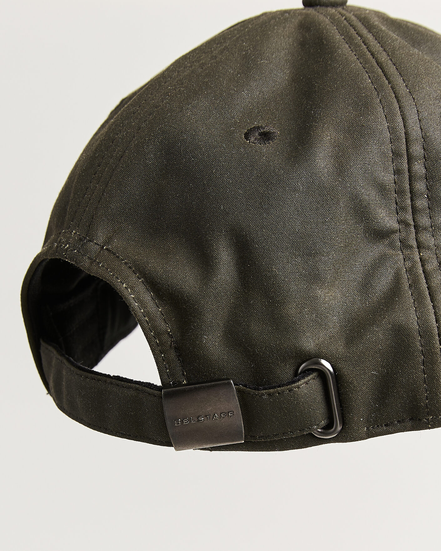 Homme | Bobs Et Casquettes | Belstaff | Phoenix Wax Logo Cap Faded Olive