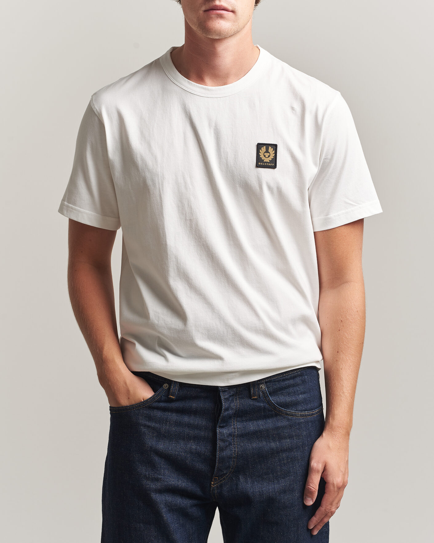 Homme | T-shirts | Belstaff | Signature Crew Neck T-Shirt White