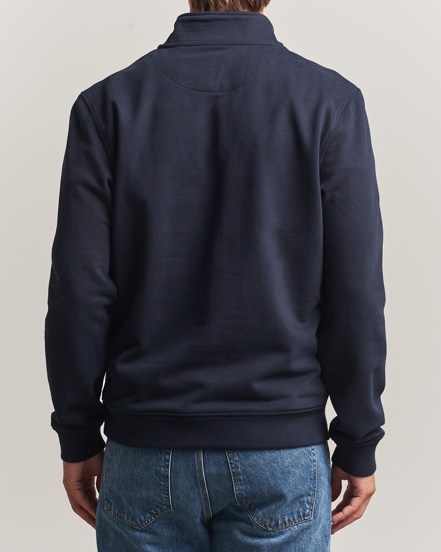 Homme | Pulls Et Tricots | Belstaff | Signature Half Zip Sweatshirt Dark Ink