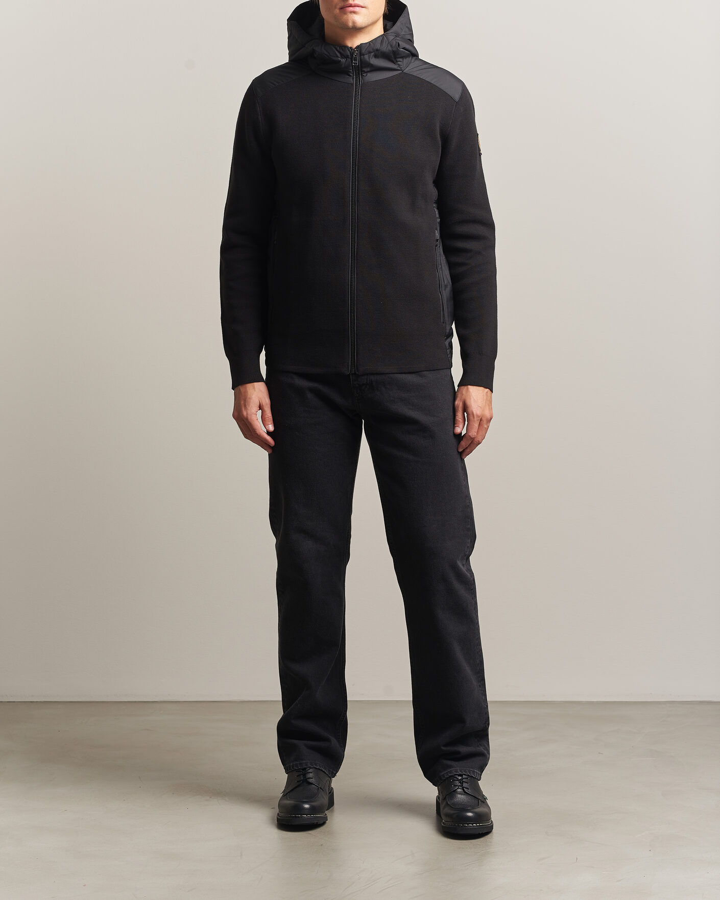 Heren | Jassen | Belstaff | Console Hooded Hybrid Jacket Black