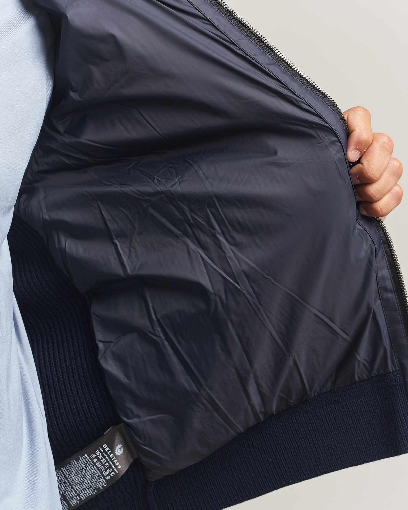 Homme | Manteaux Et Vestes | Belstaff | Compound Hybrid Jacket Dark Ink