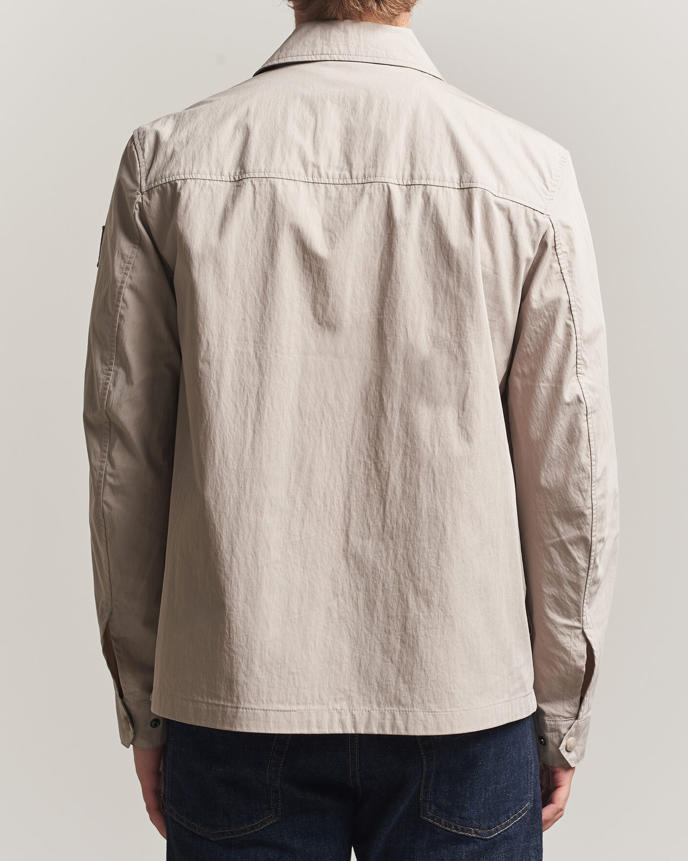 Homme | Chemises | Belstaff | Cargo Overshirt Concrete